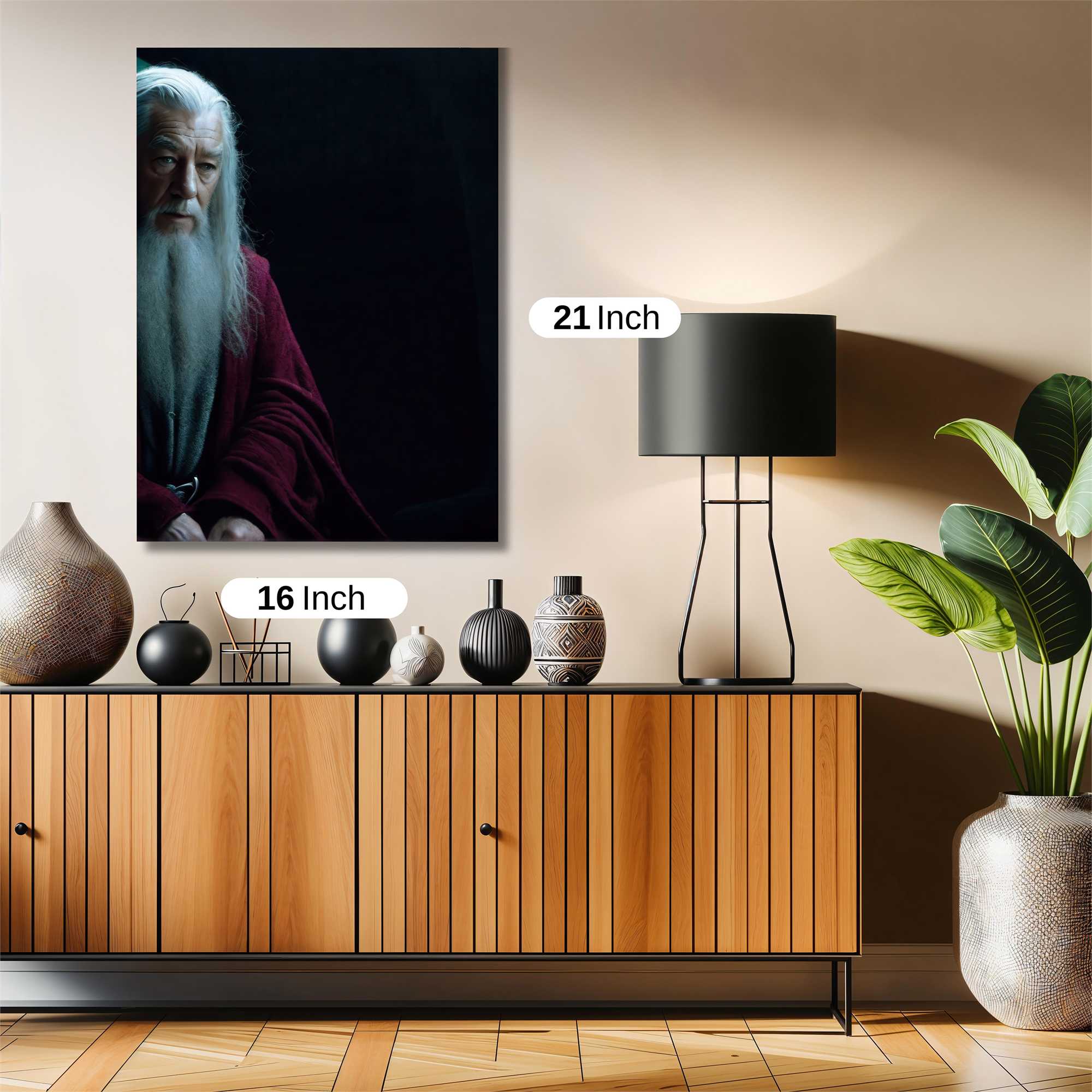 Gandalf Pensive Safe Wall Magnetic / M