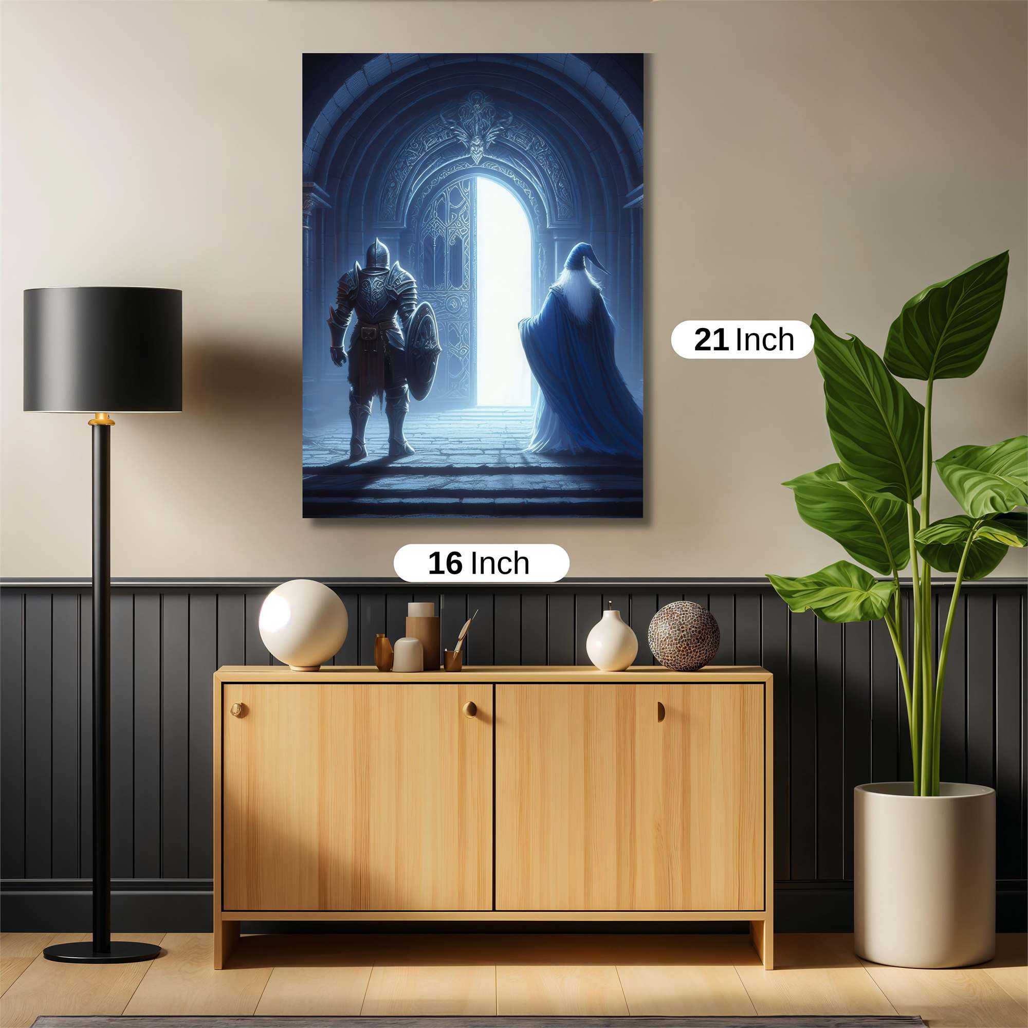 Gandalf's Quest Safe Wall Magnetic / M