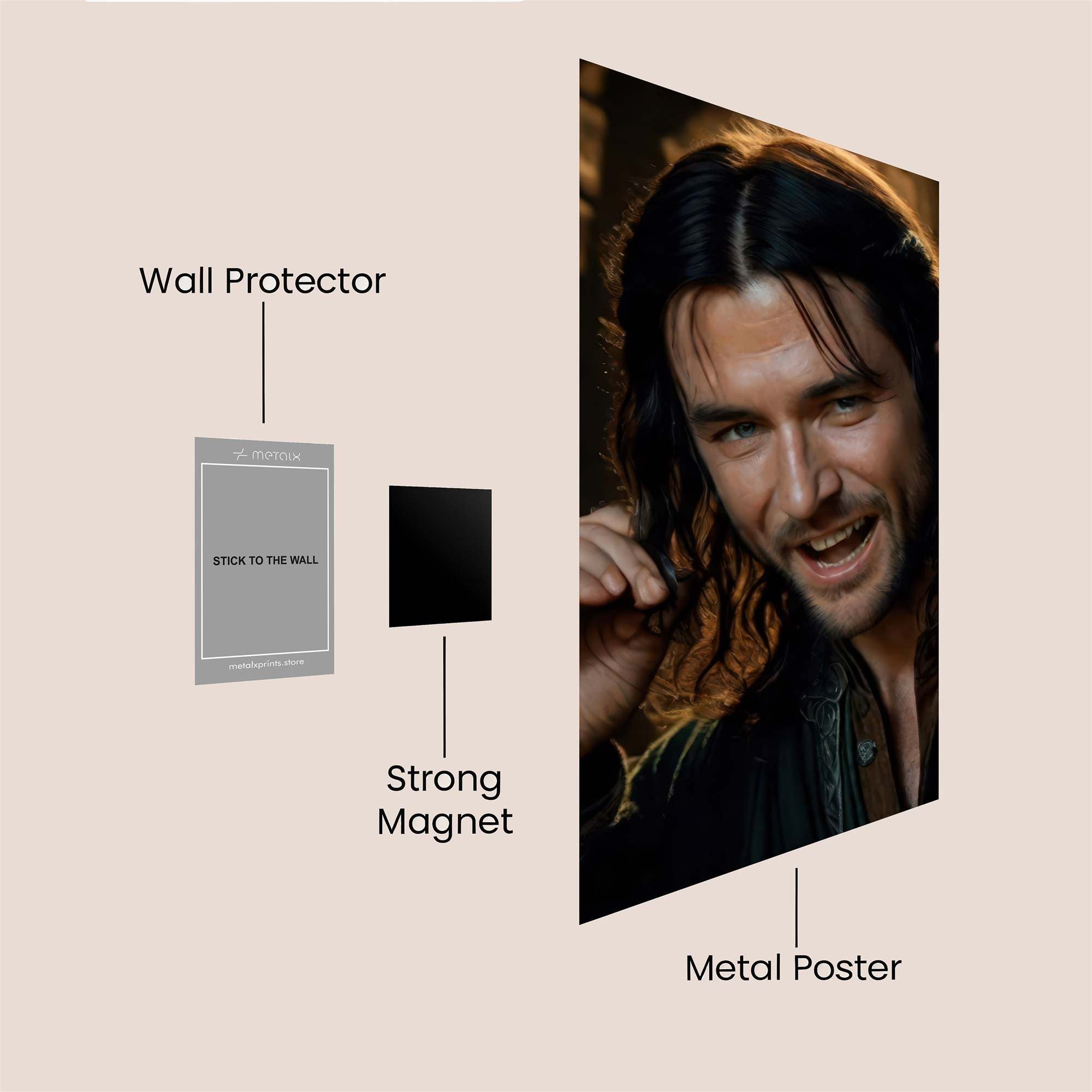 Legolas Enigmatic Safe Wall Magnetic / M
