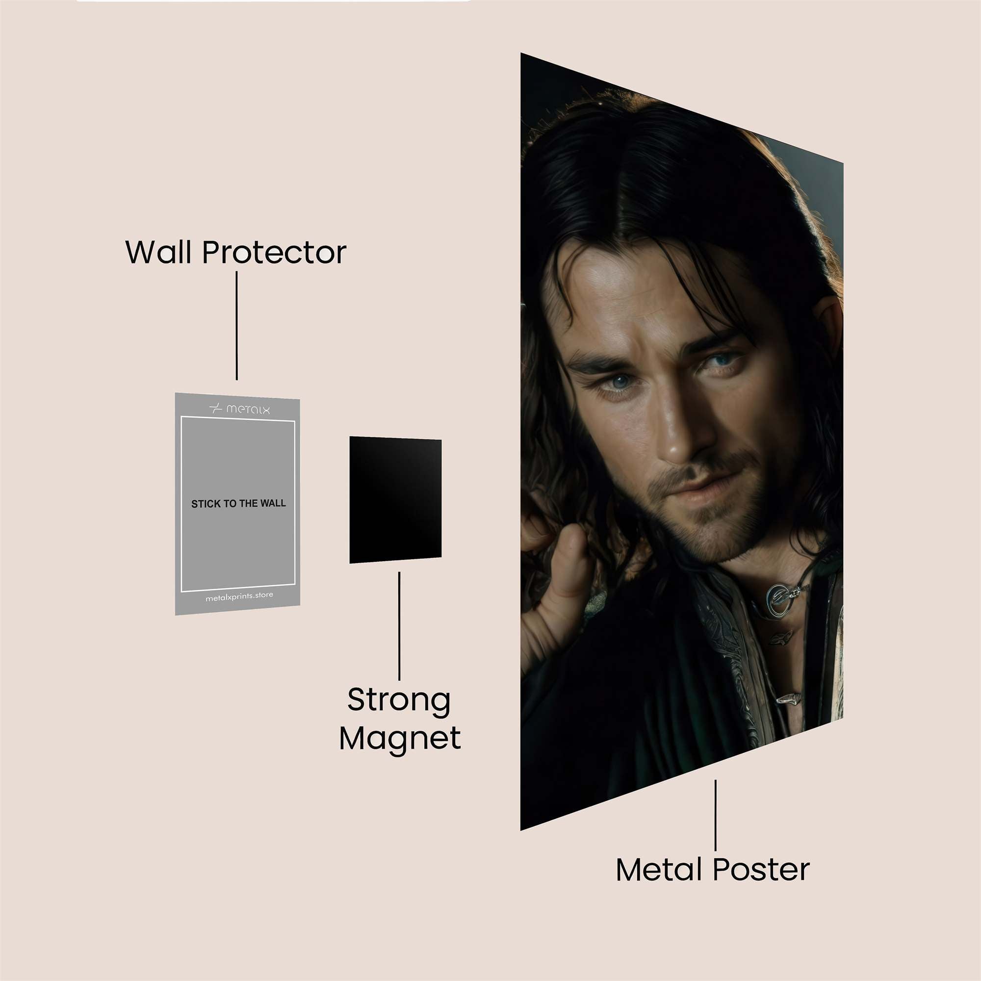 Elf Enigma Safe Wall Magnetic / M