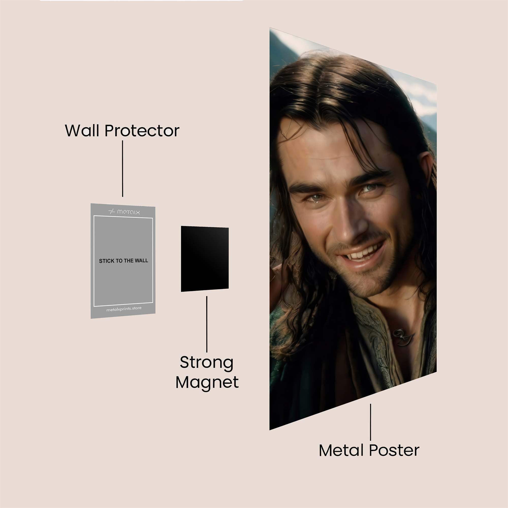 Legolas Tranquil Safe Wall Magnetic / M