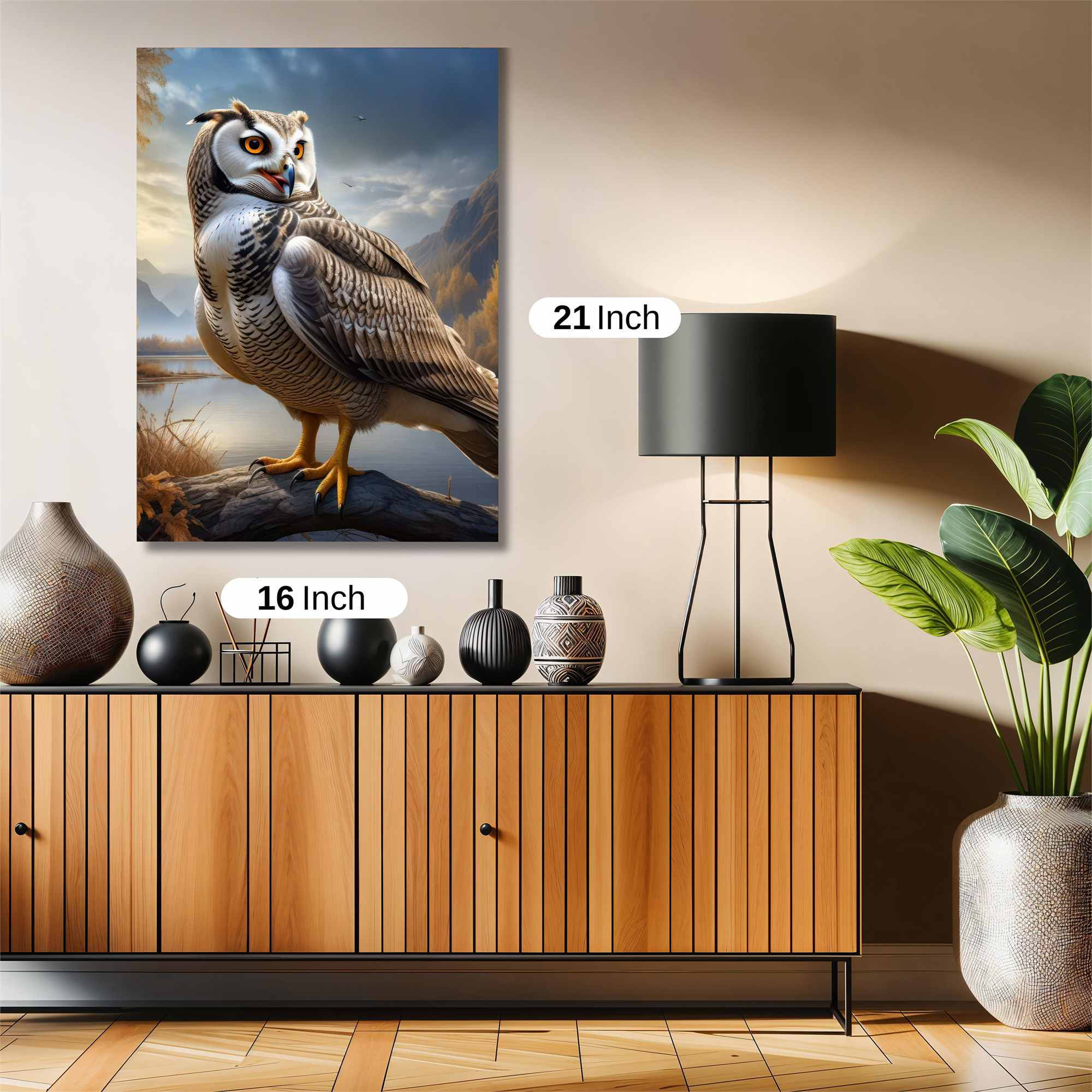 Owl Majesty Safe Wall Magnetic / M