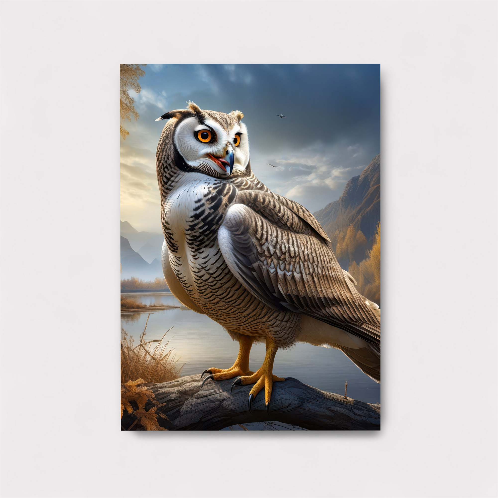 Owl Majesty Safe Wall Magnetic / M