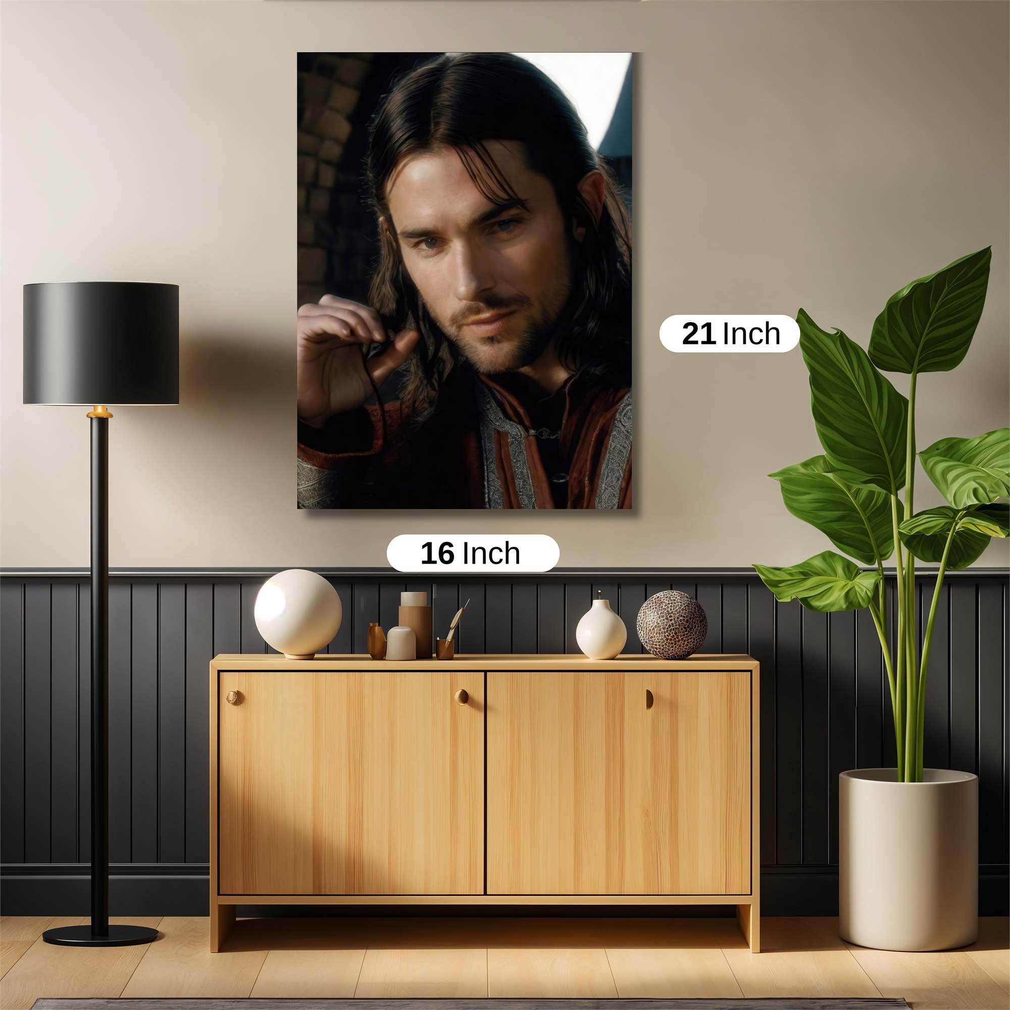 Aragorn Brooding Safe Wall Magnetic / M