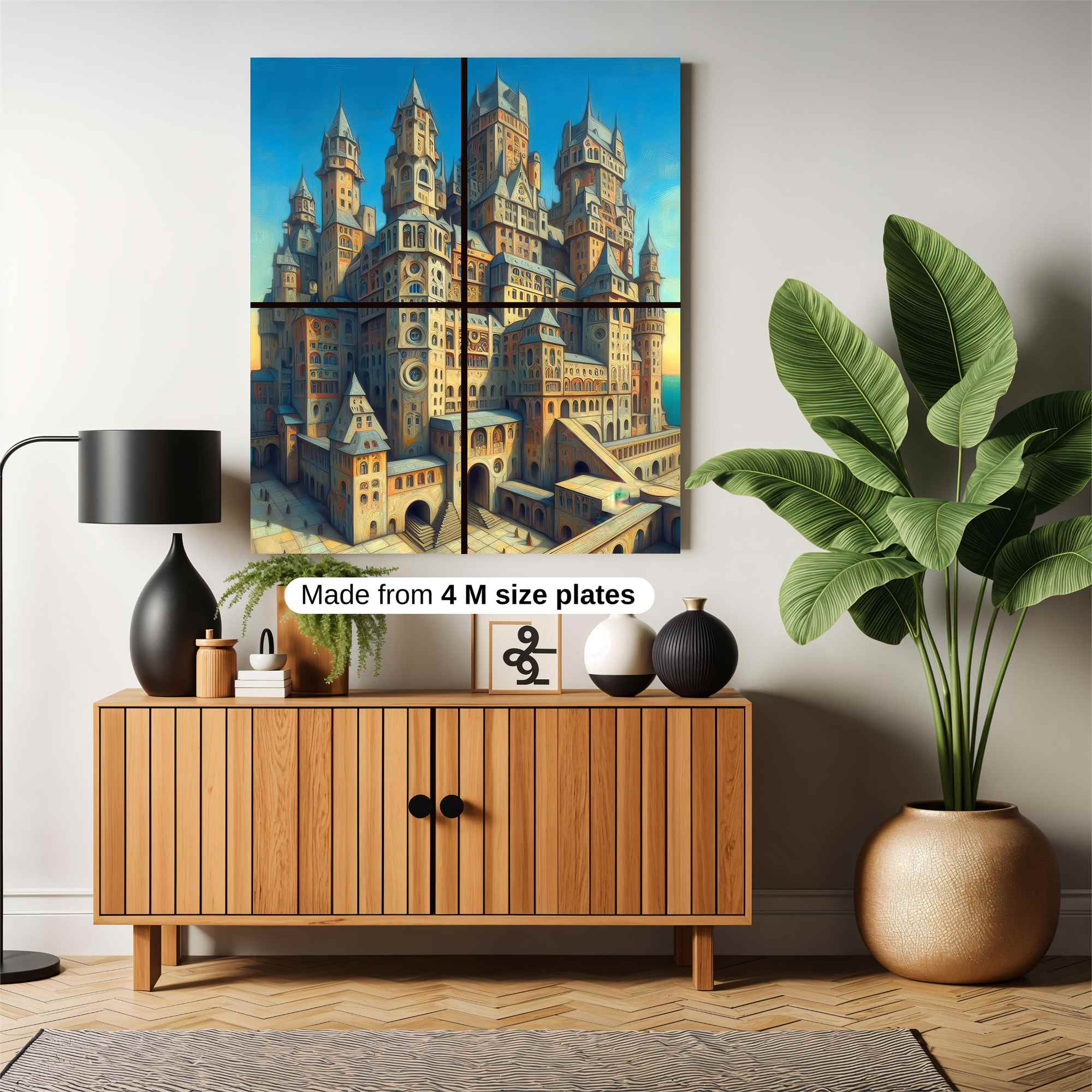 Castle Enigma Safe Wall Magnetic / M