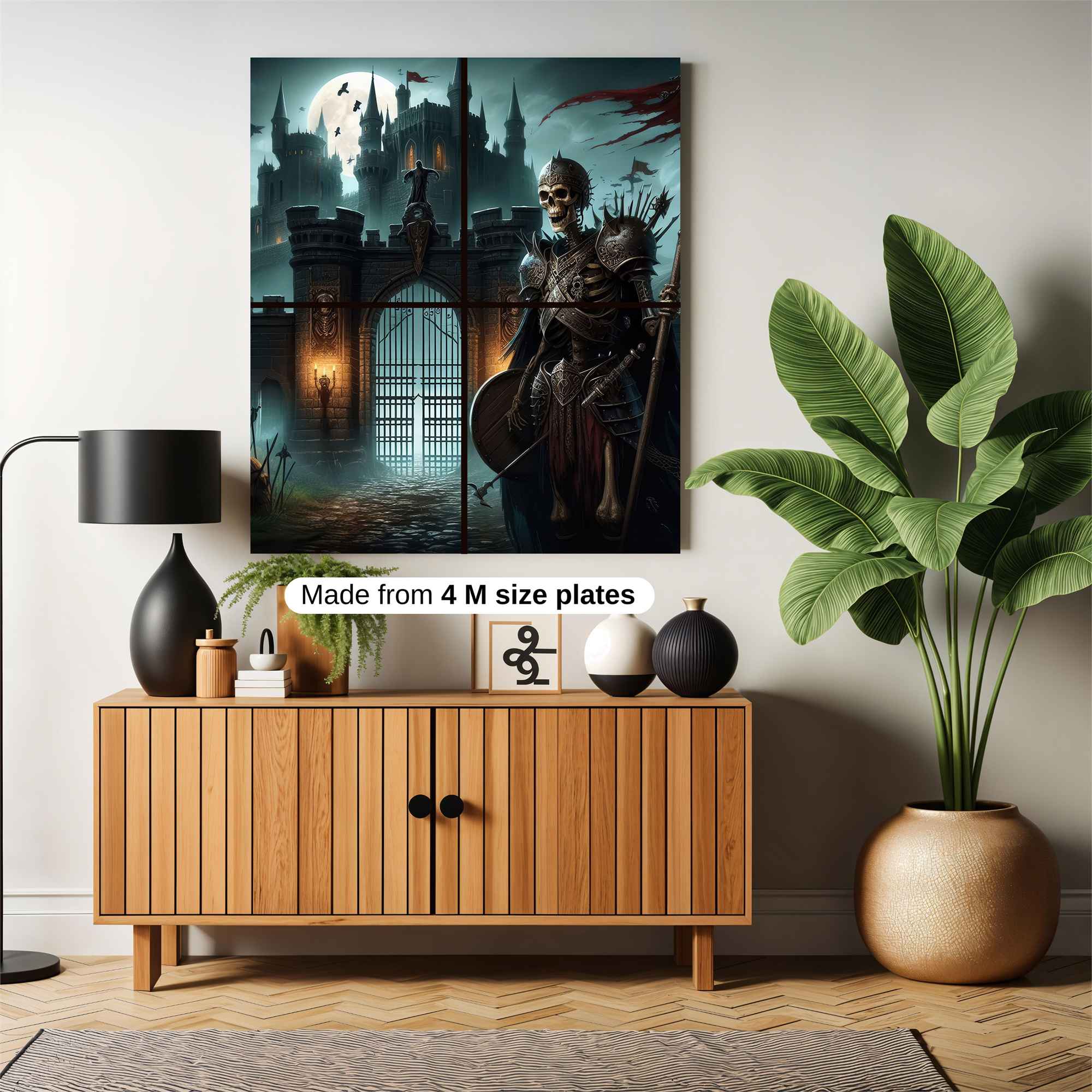 Skeleton Sentinel Safe Wall Magnetic / M