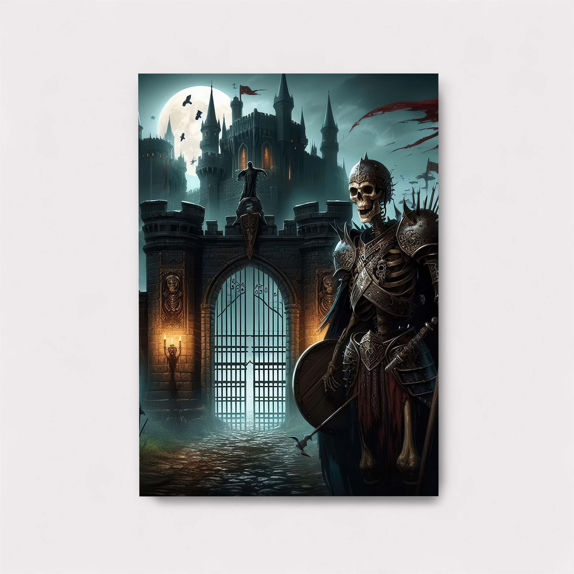 Skeleton Sentinel Safe Wall Magnetic / M