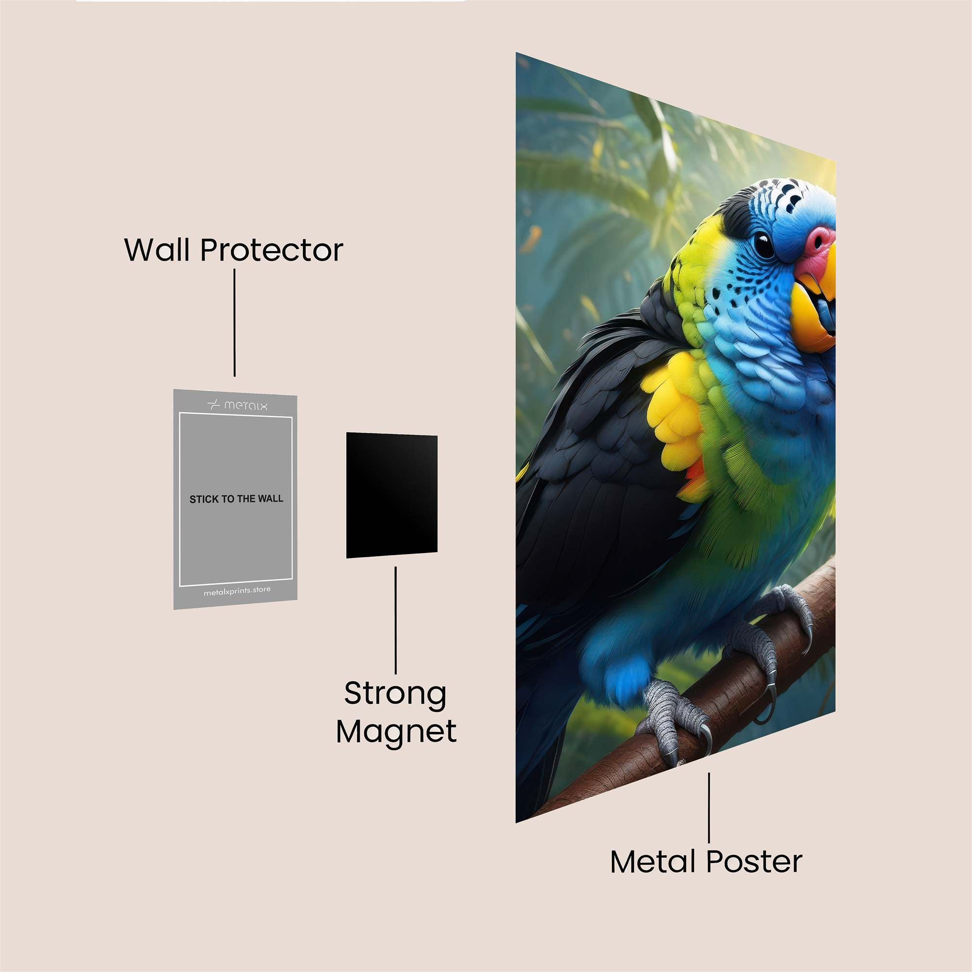 Parrot Radiance Safe Wall Magnetic / M