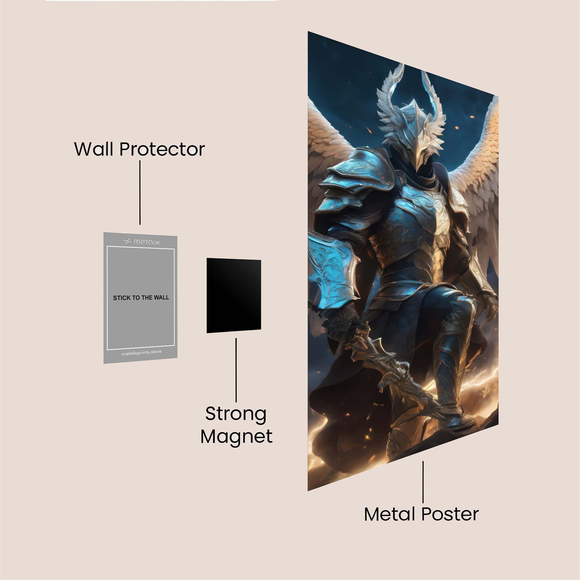 Angel Valor Safe Wall Magnetic / M