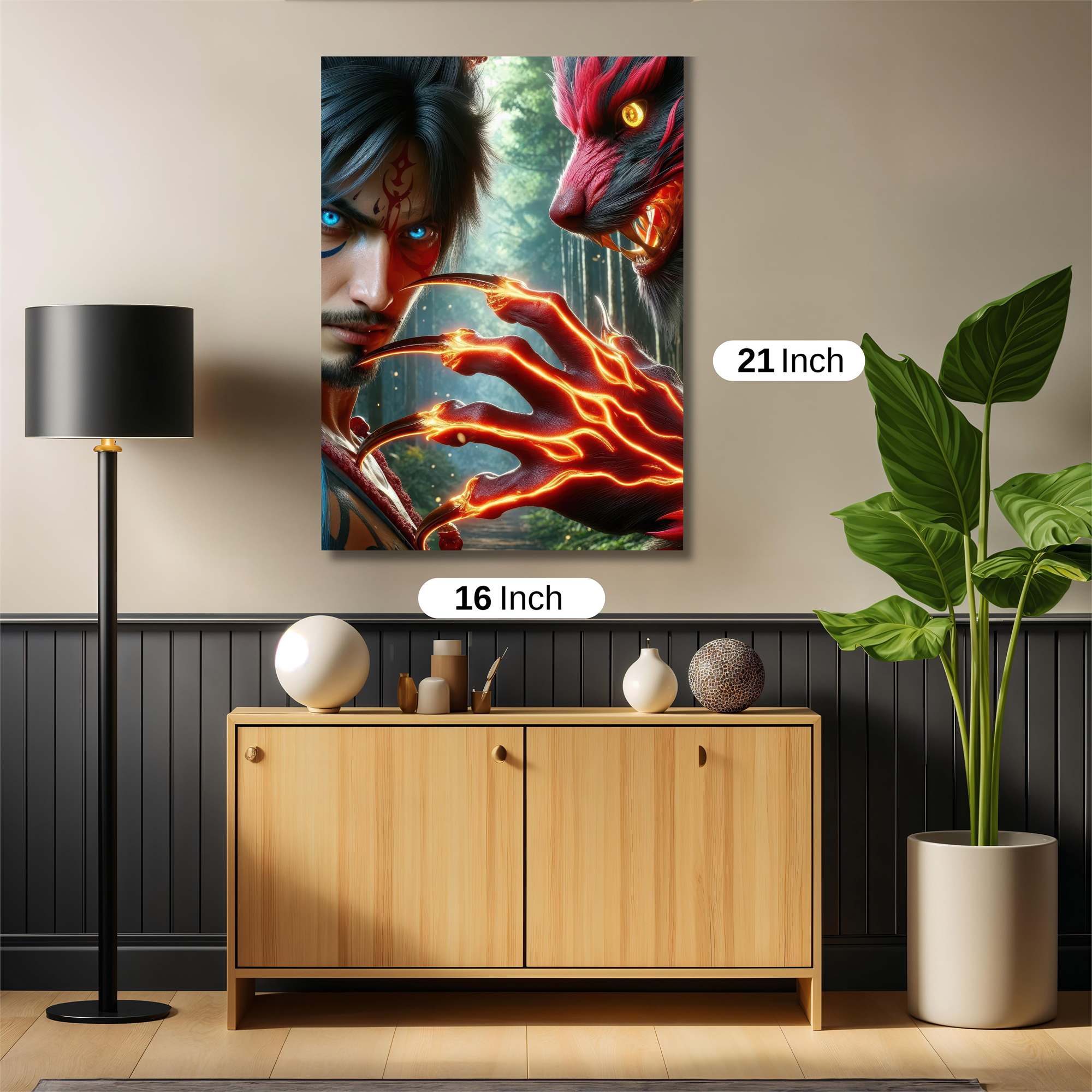 Wolfbane Fury Safe Wall Magnetic / M