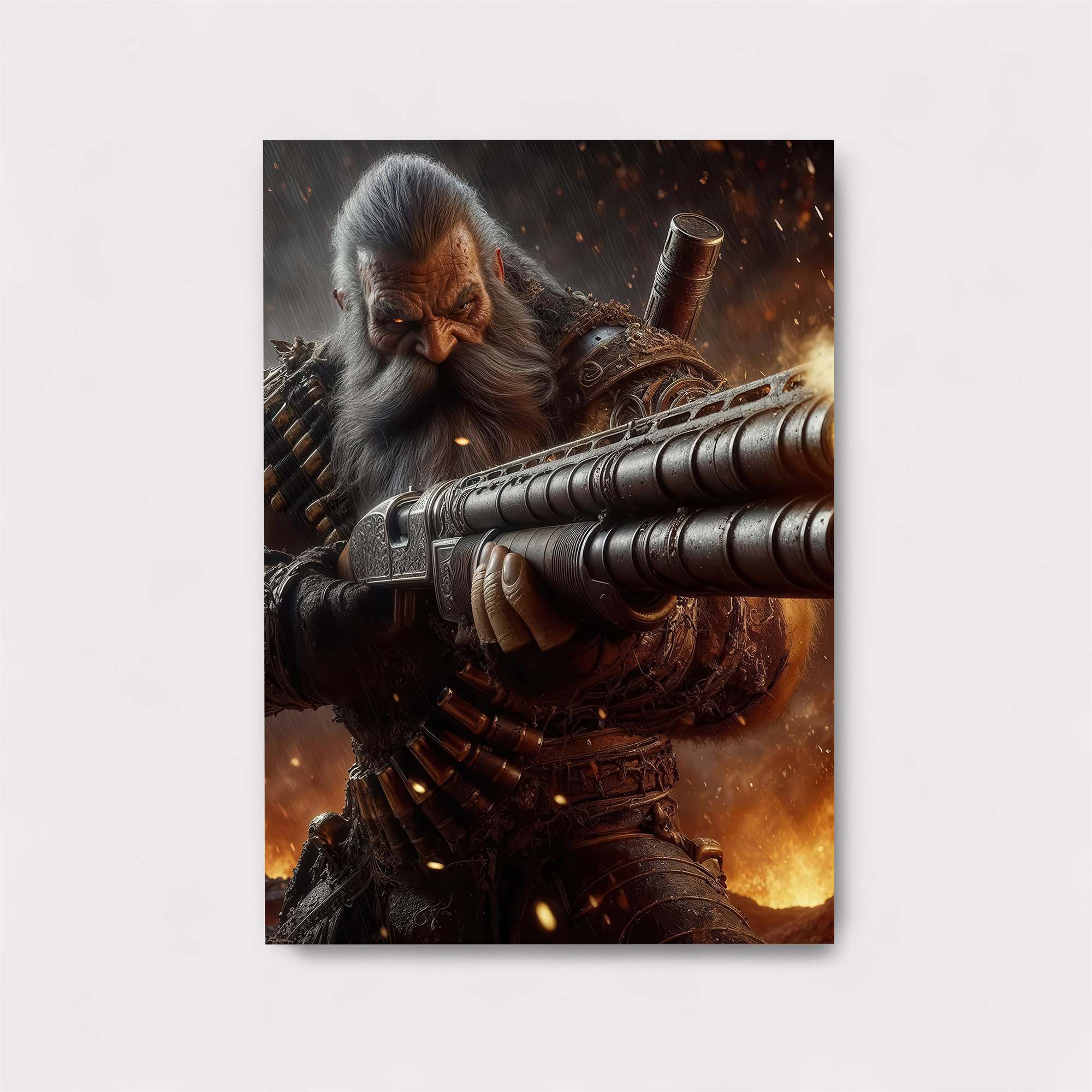 Dwarf Rage Safe Wall Magnetic / M