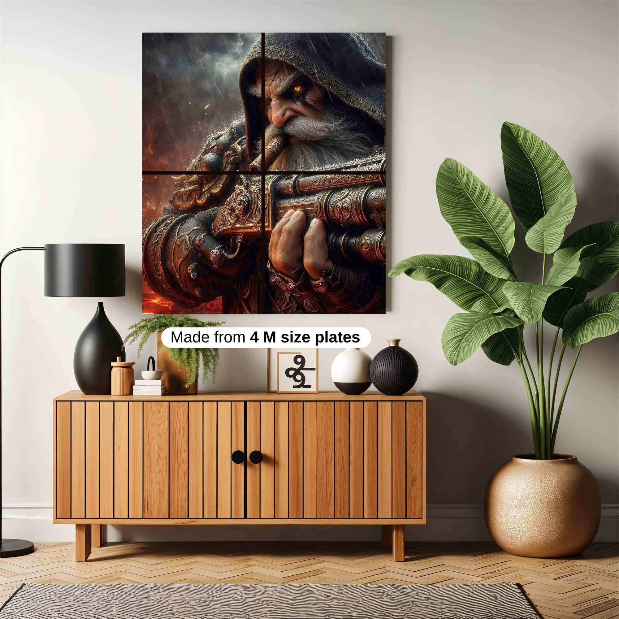 Dwarf Fury Safe Wall Magnetic / M