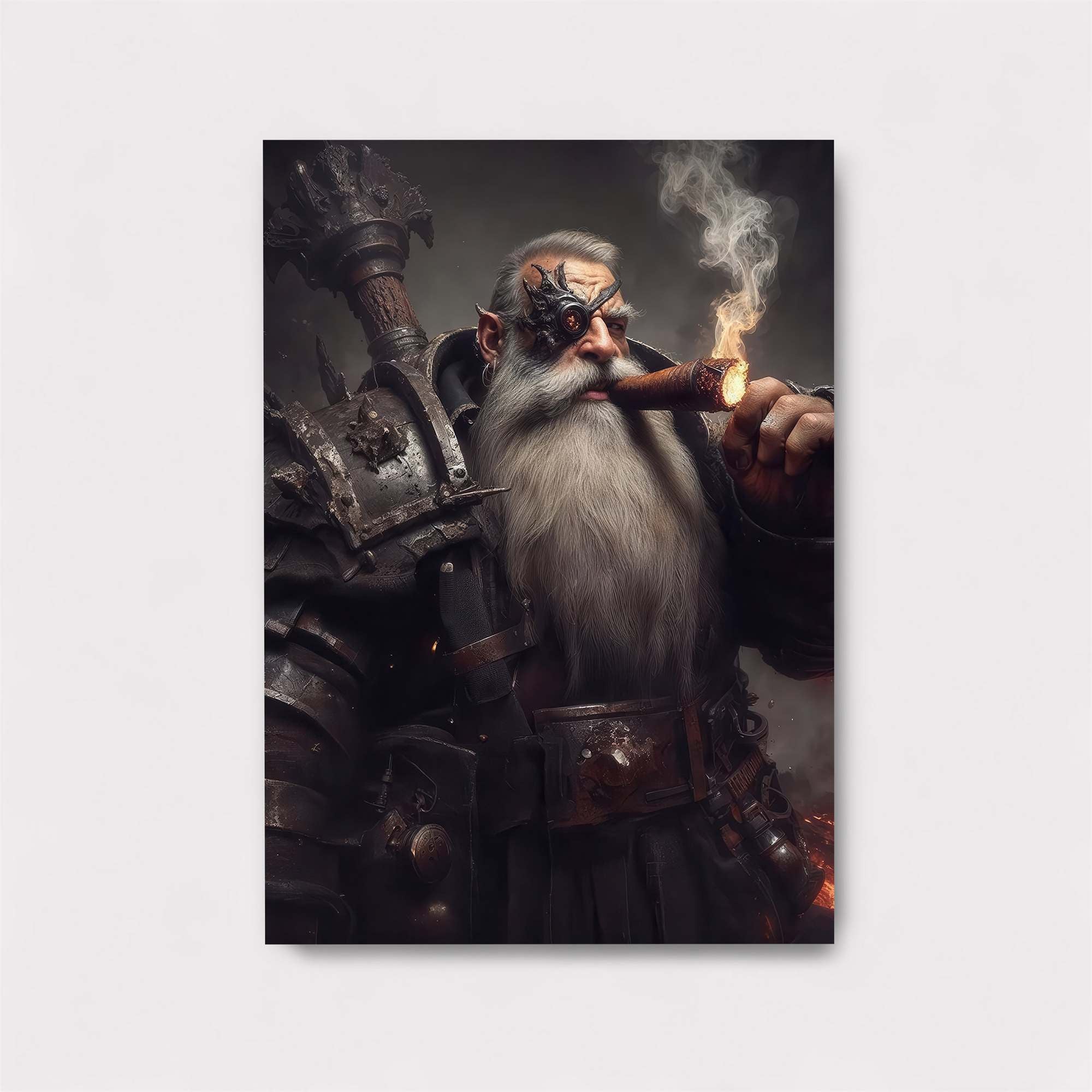 Dwarf Defiant Safe Wall Magnetic / M