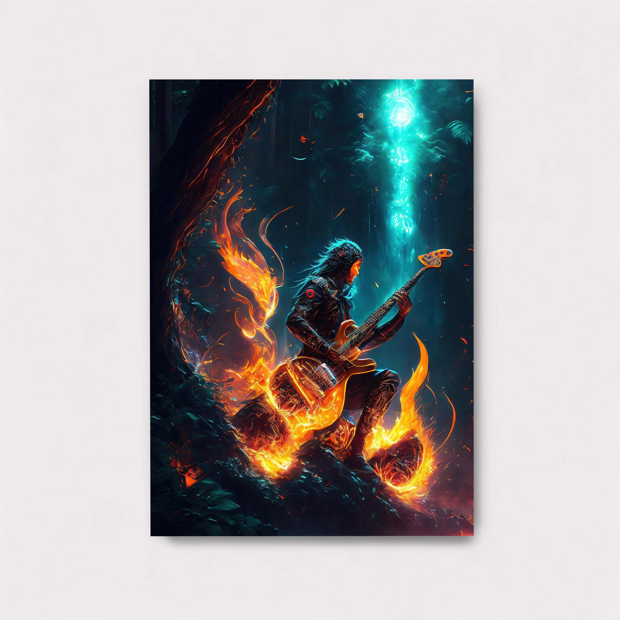 Guitar Inferno Safe Wall Magnetic / M