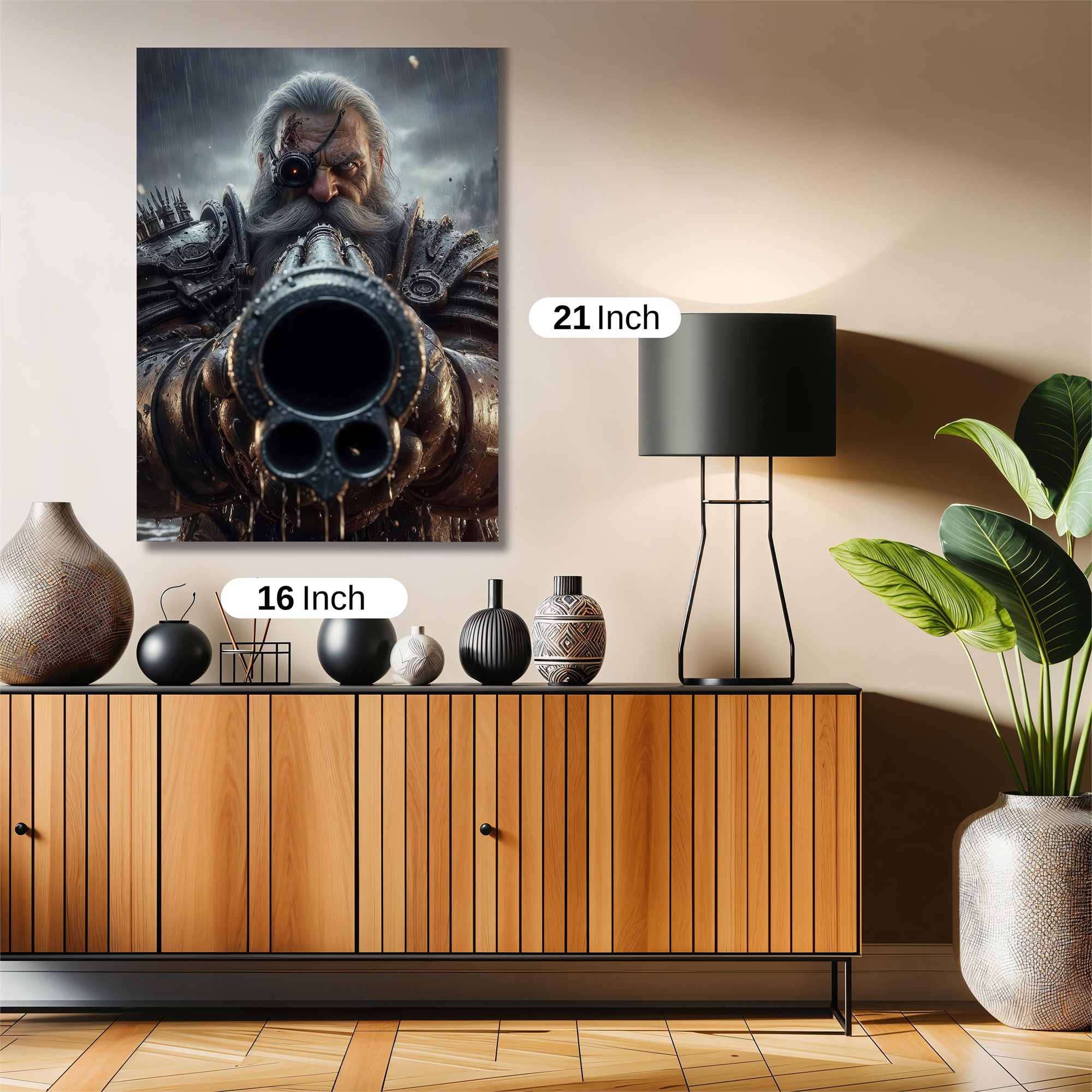 Dwarf Defiant Safe Wall Magnetic / M