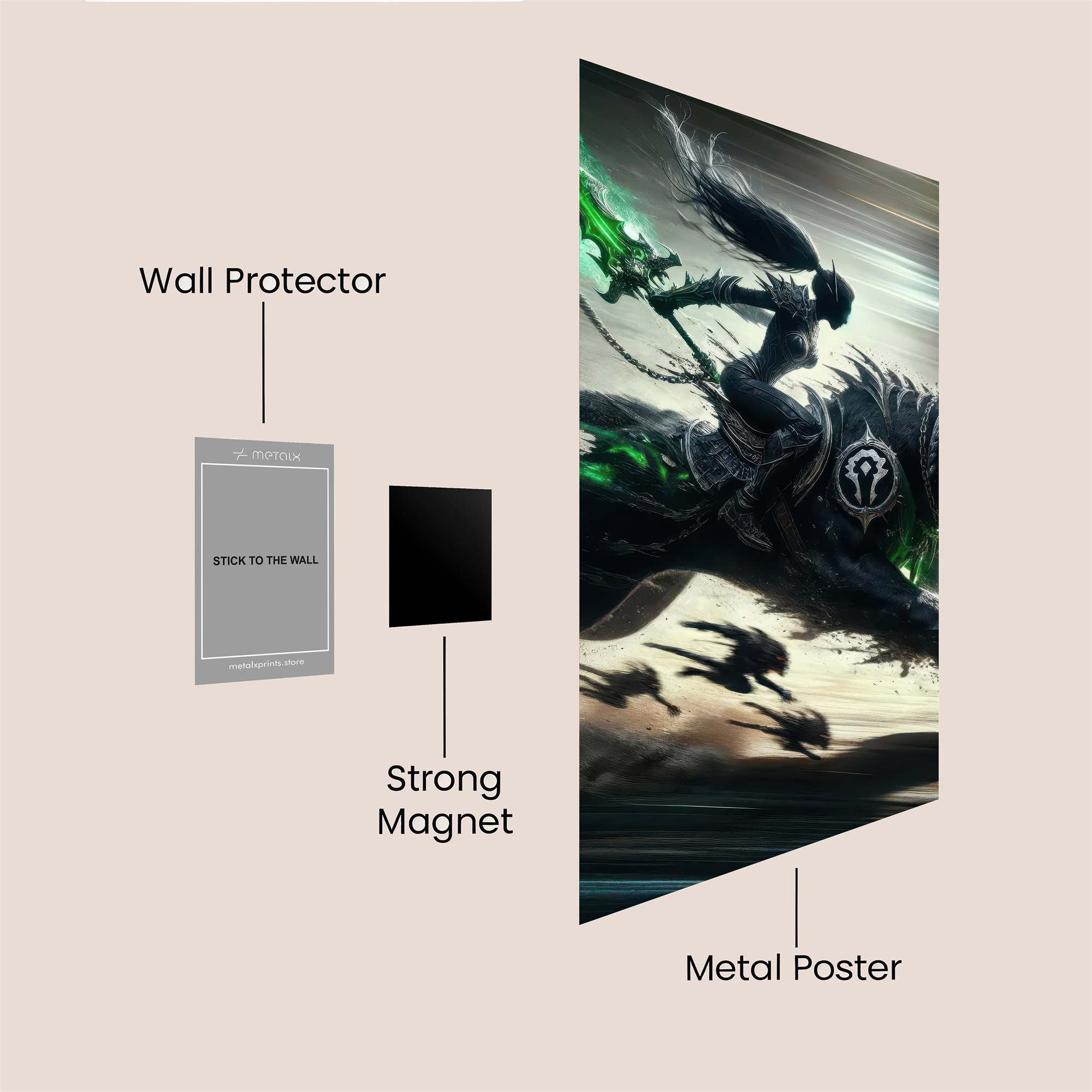 ShadowRider Safe Wall Magnetic / M