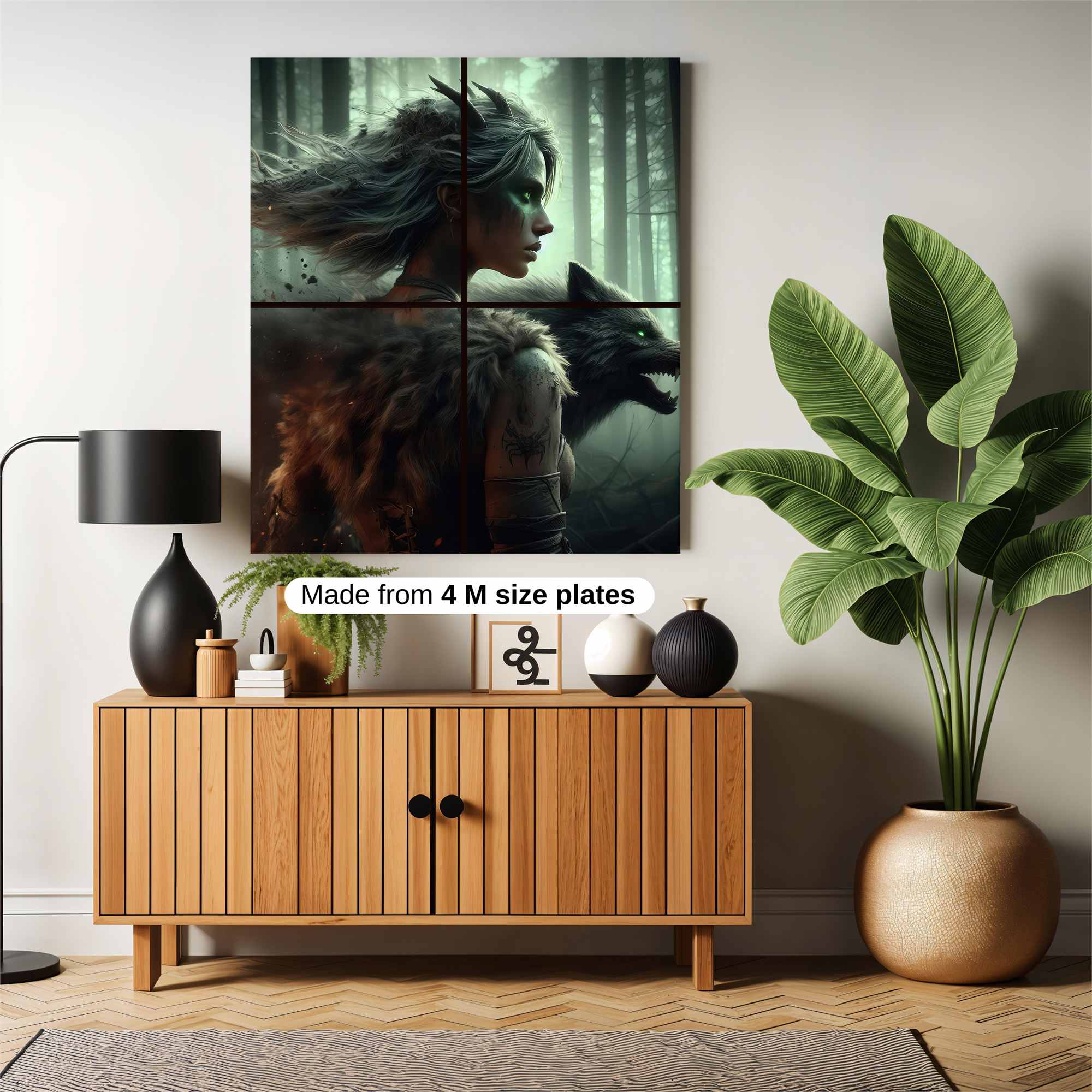 Wolf Whisper Safe Wall Magnetic / M