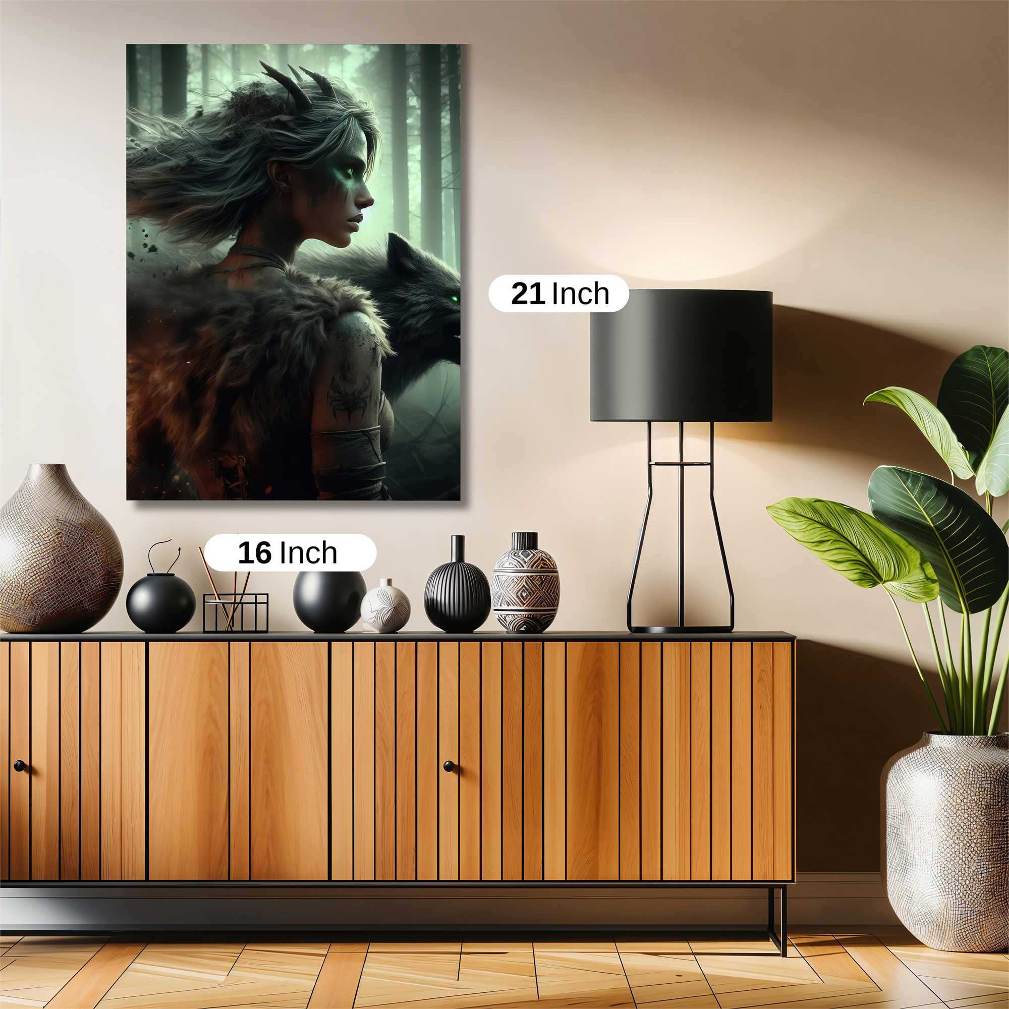 Wolf Whisper Safe Wall Magnetic / M