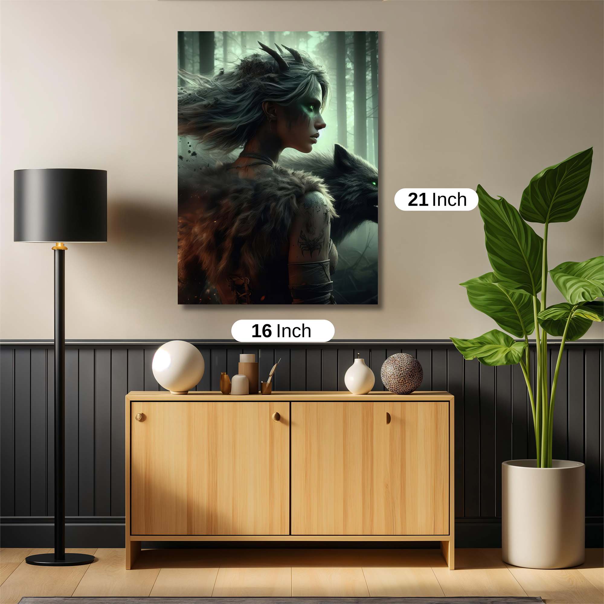 Wolf Whisper Safe Wall Magnetic / M