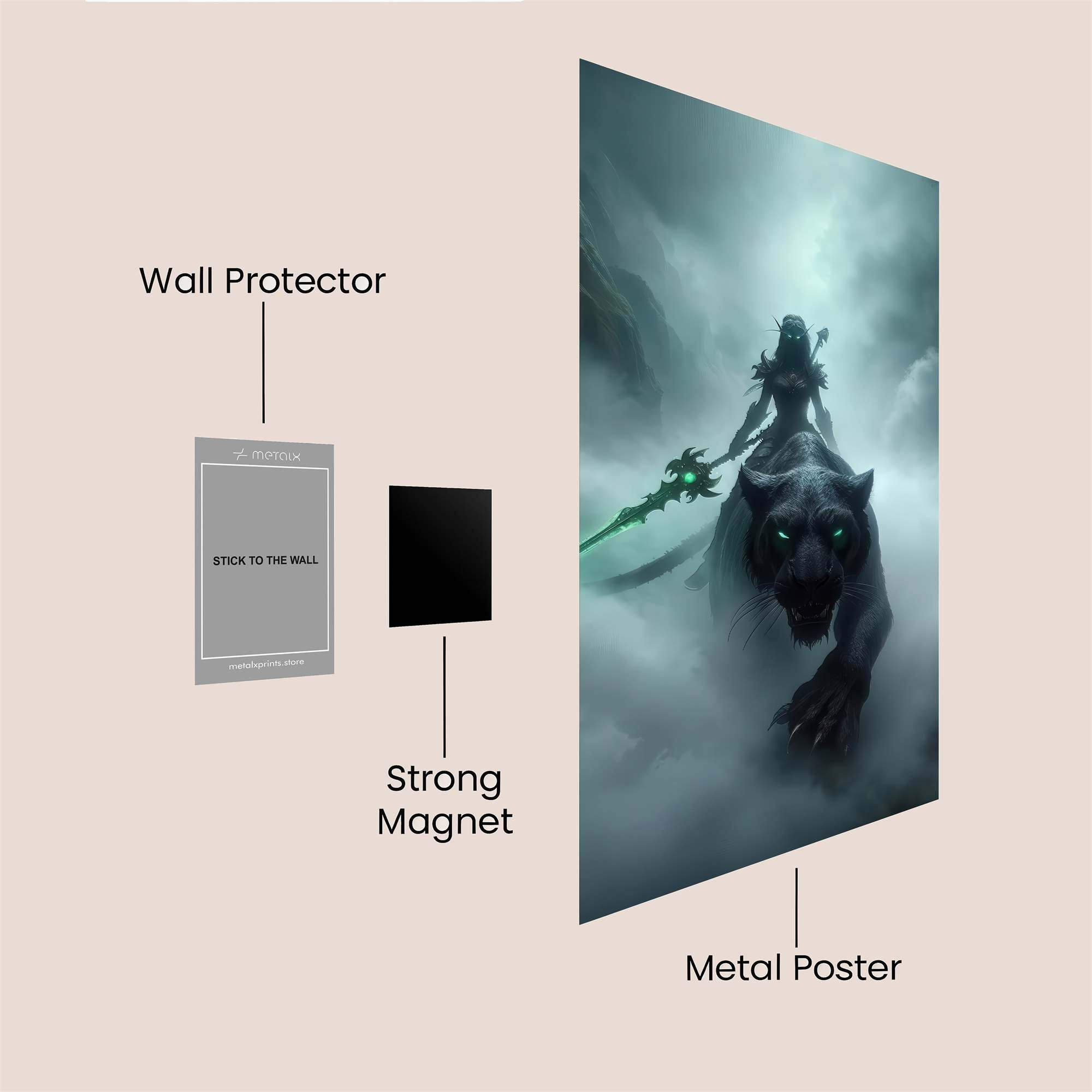 Sylvan Majesty Safe Wall Magnetic / M
