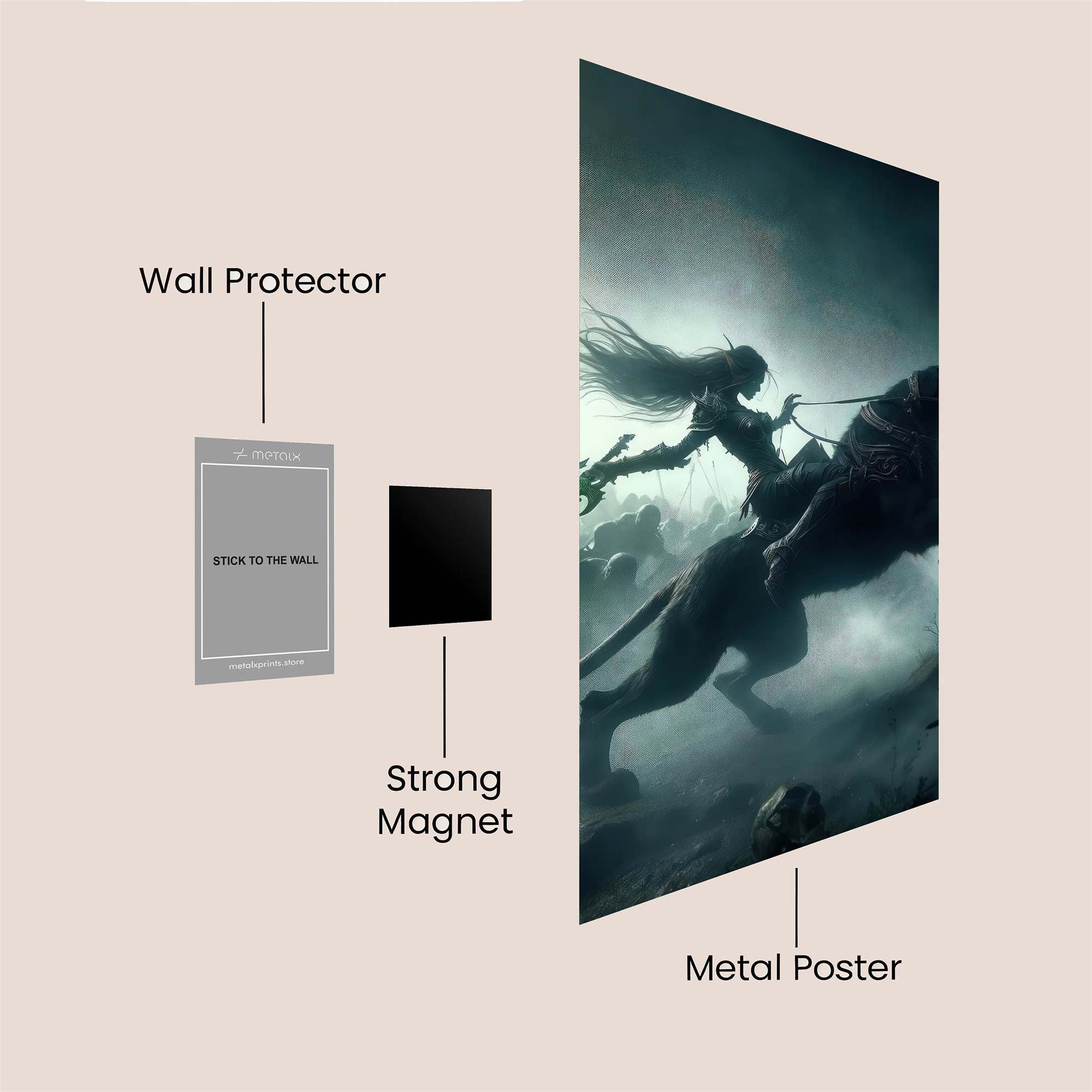 Elf Enigma Safe Wall Magnetic / M