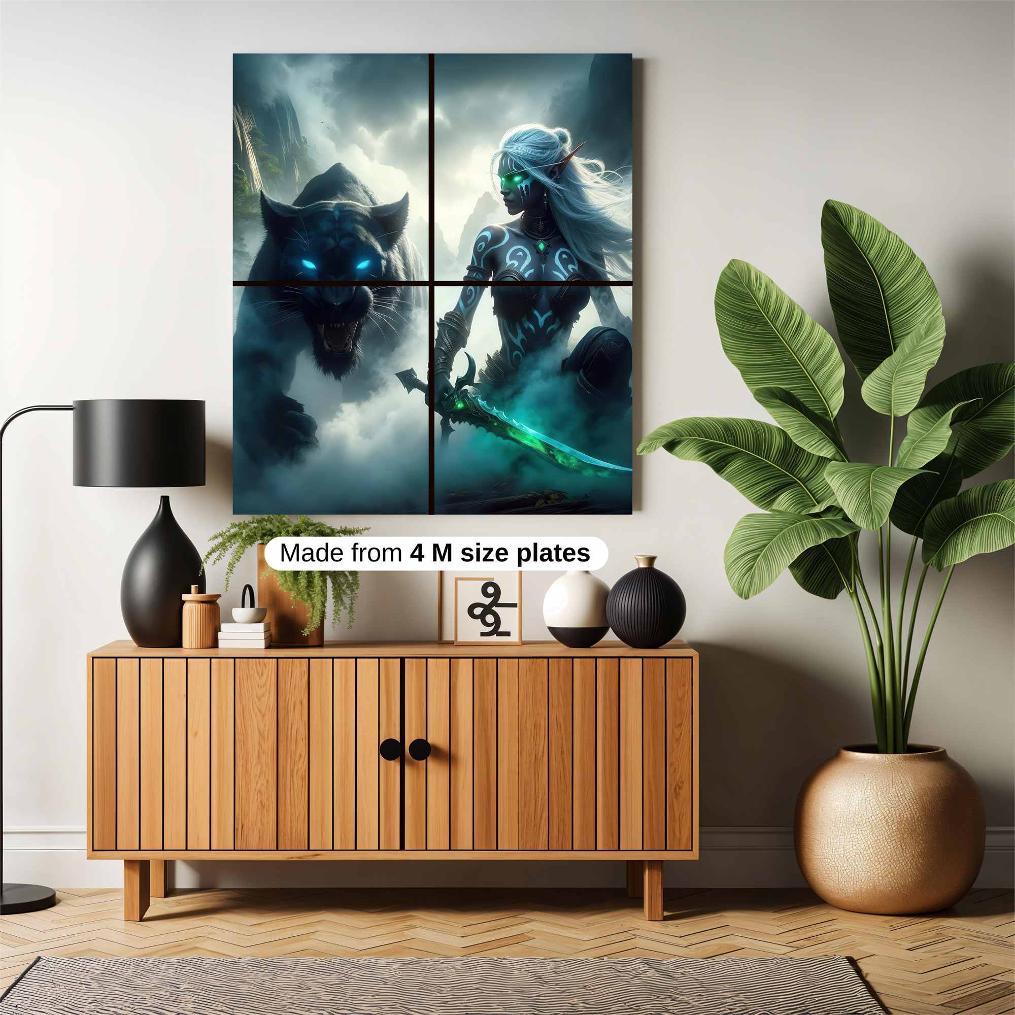 Nightshade Enigma Safe Wall Magnetic / M