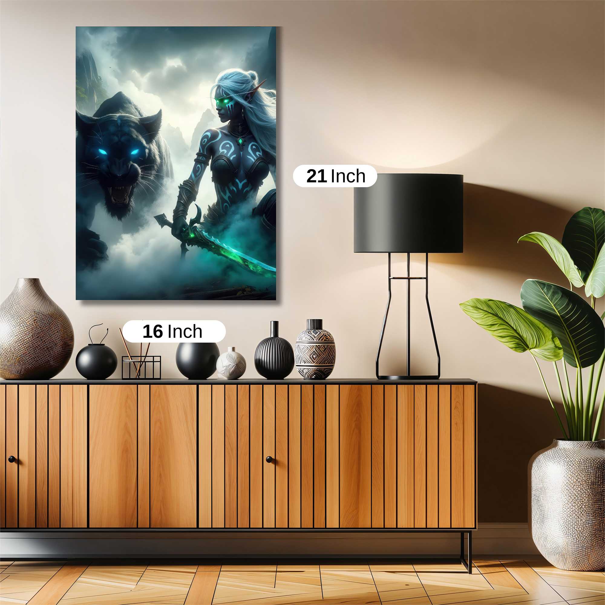 Nightshade Enigma Safe Wall Magnetic / M