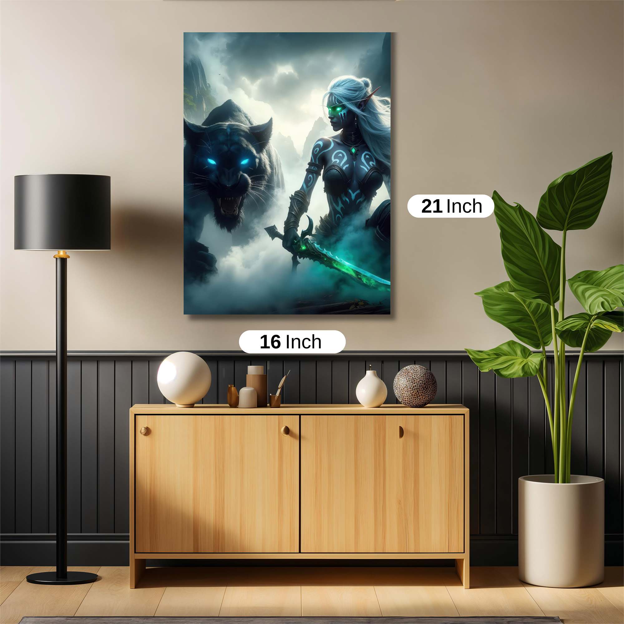 Nightshade Enigma Safe Wall Magnetic / M