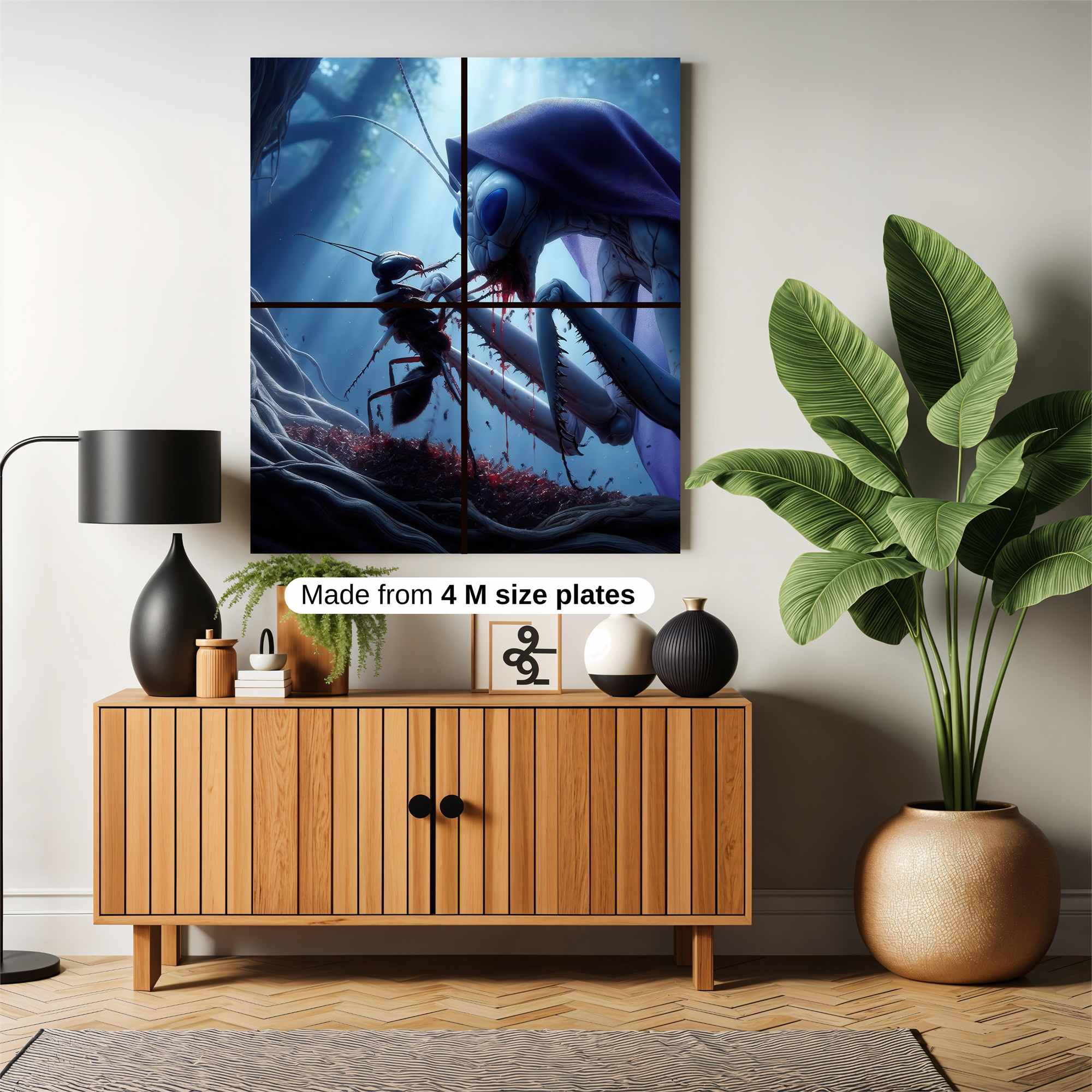 Mantis Menace Safe Wall Magnetic / M