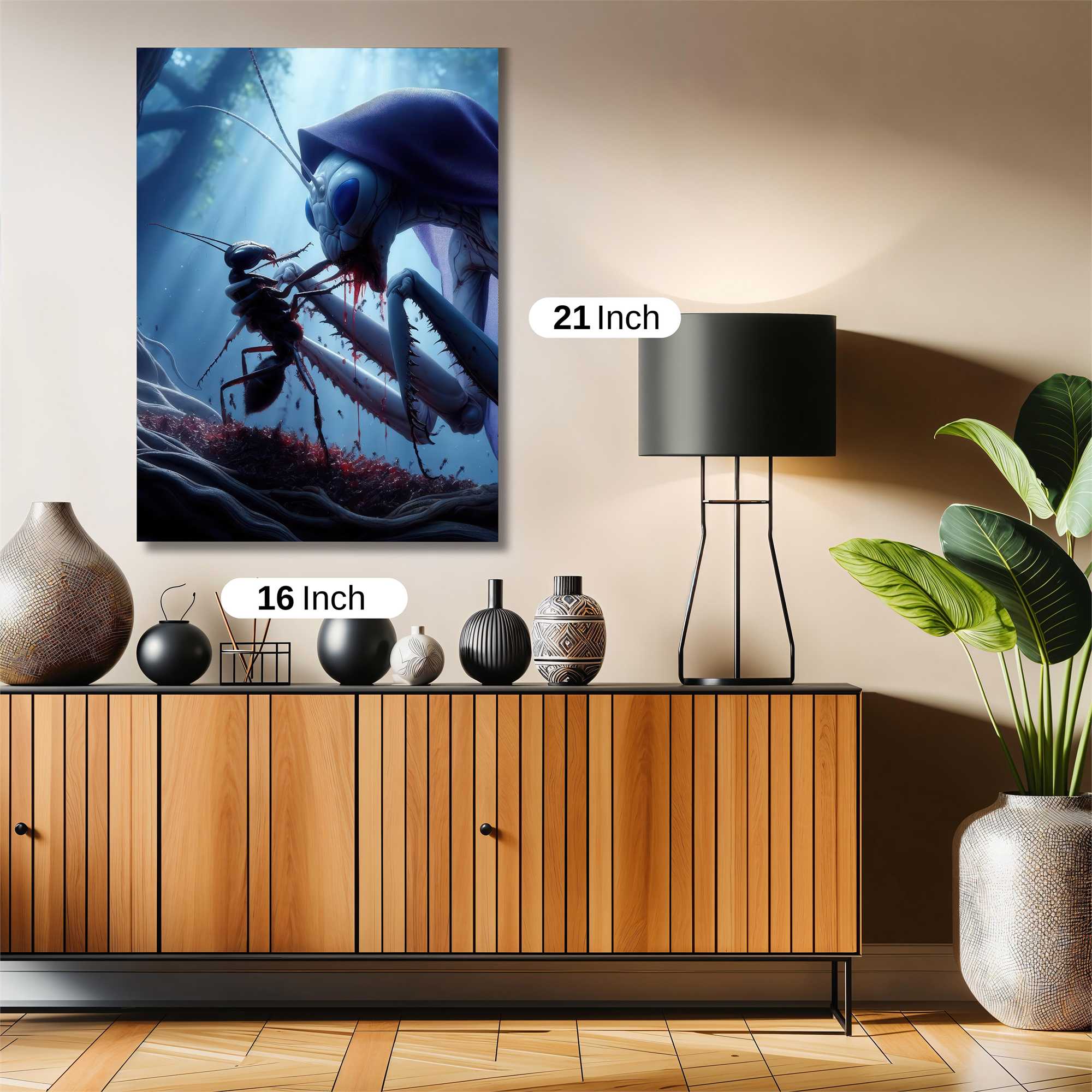 Mantis Menace Safe Wall Magnetic / M