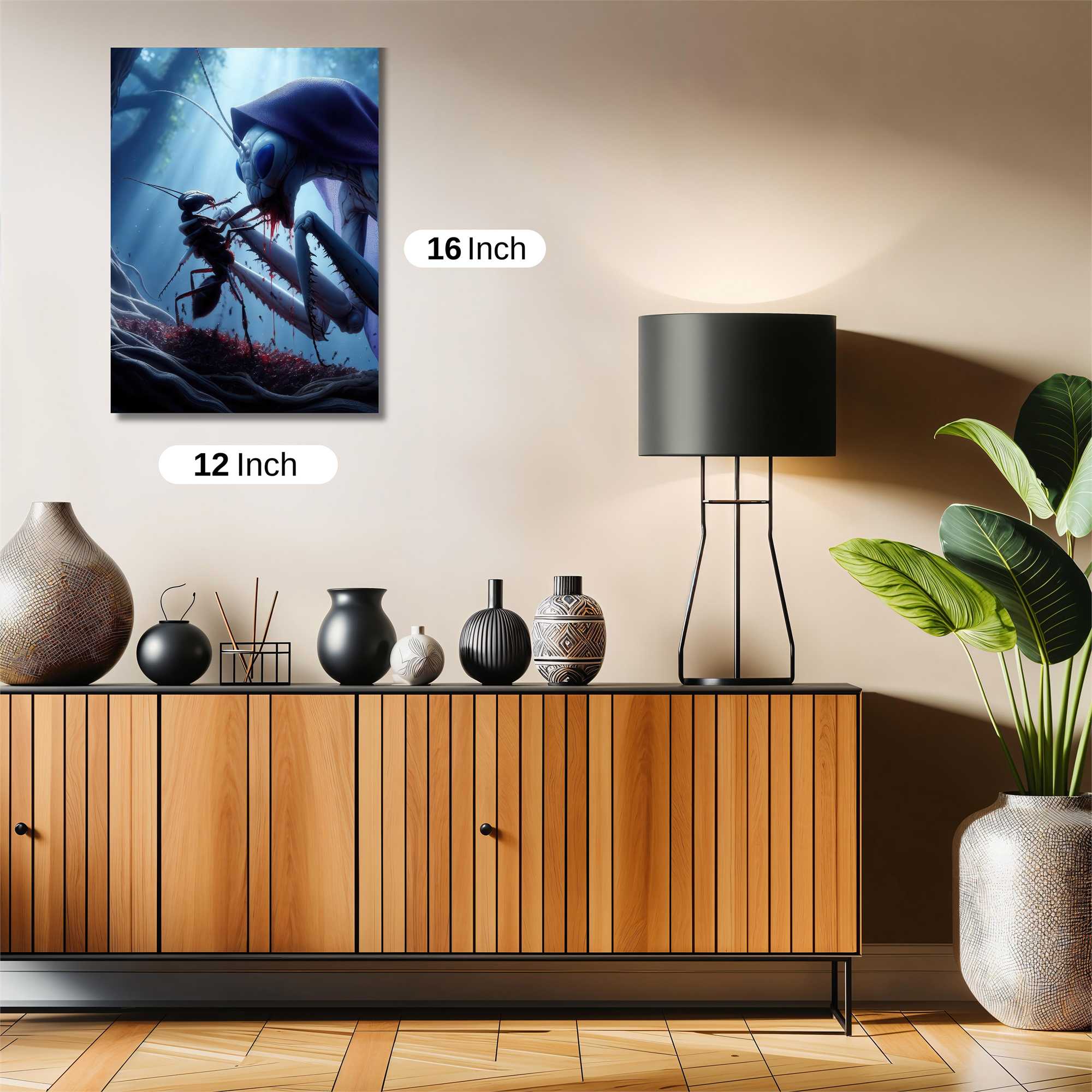 Mantis Menace Safe Wall Magnetic / M