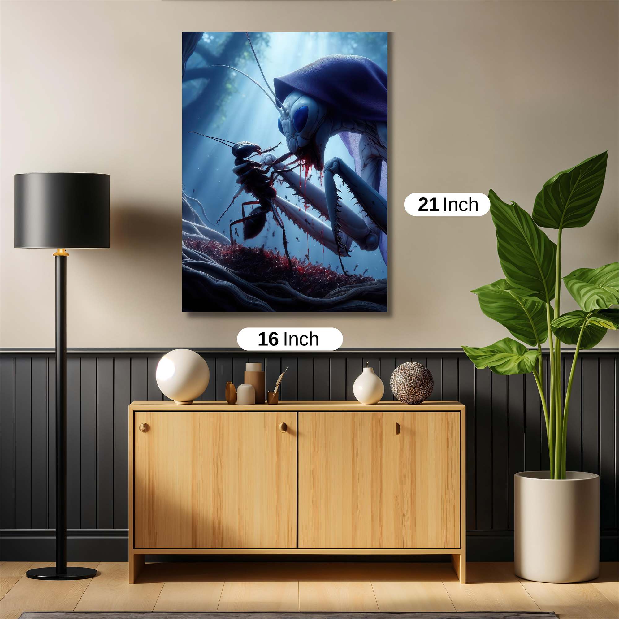 Mantis Menace Safe Wall Magnetic / M