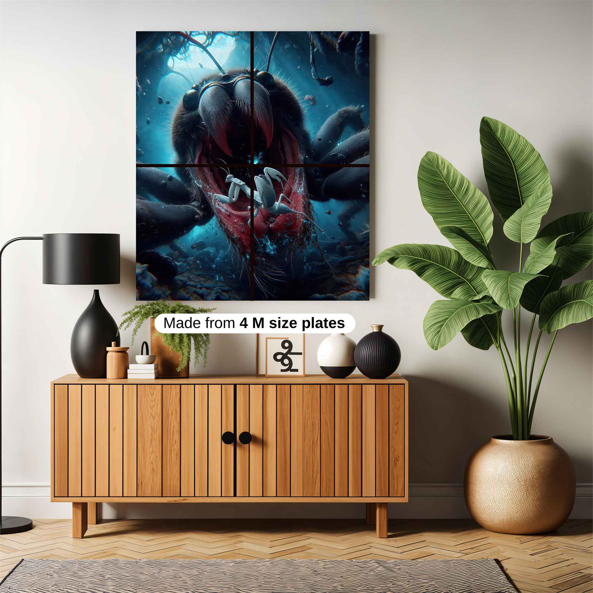 Spider Predatory Safe Wall Magnetic / M