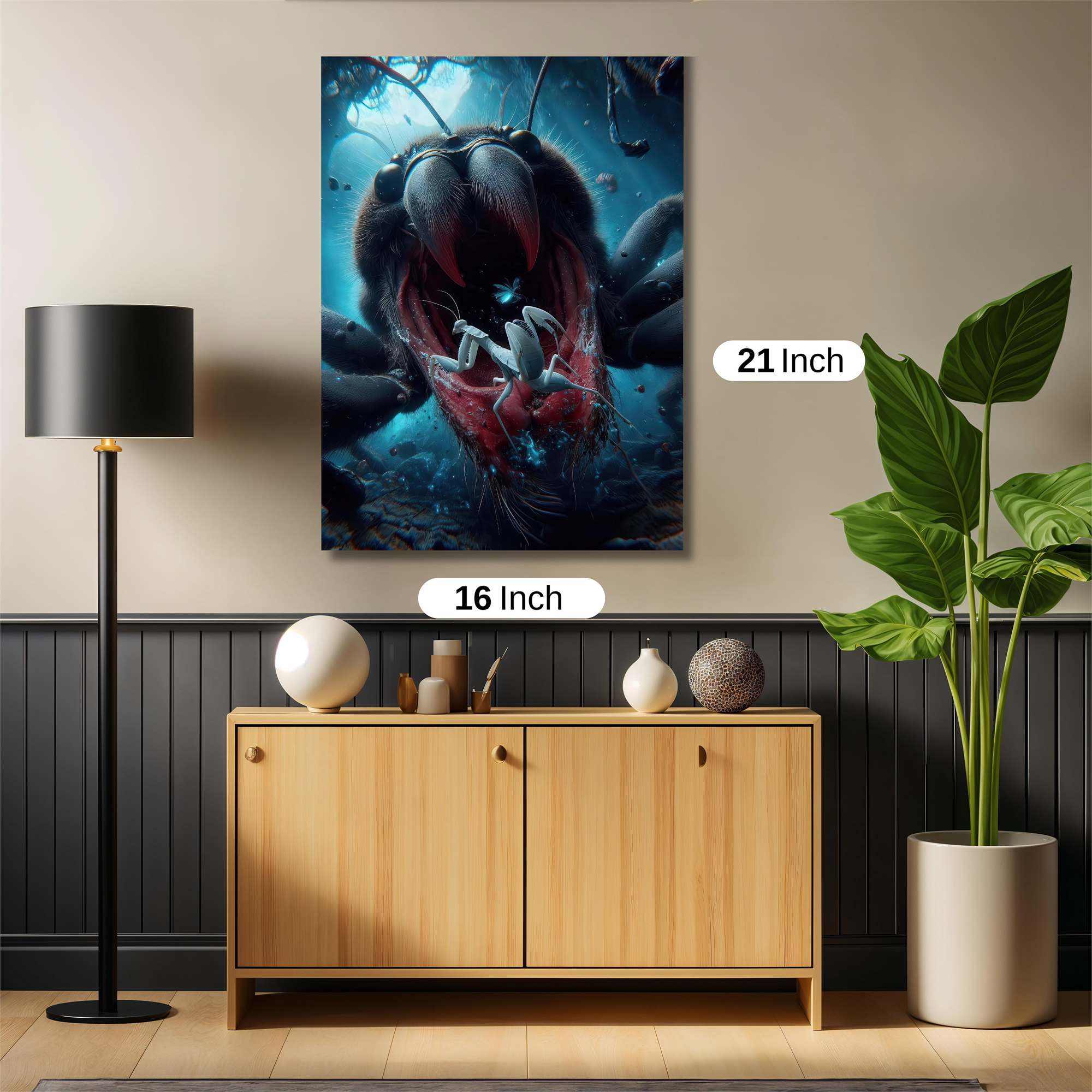 Spider Predatory Safe Wall Magnetic / M