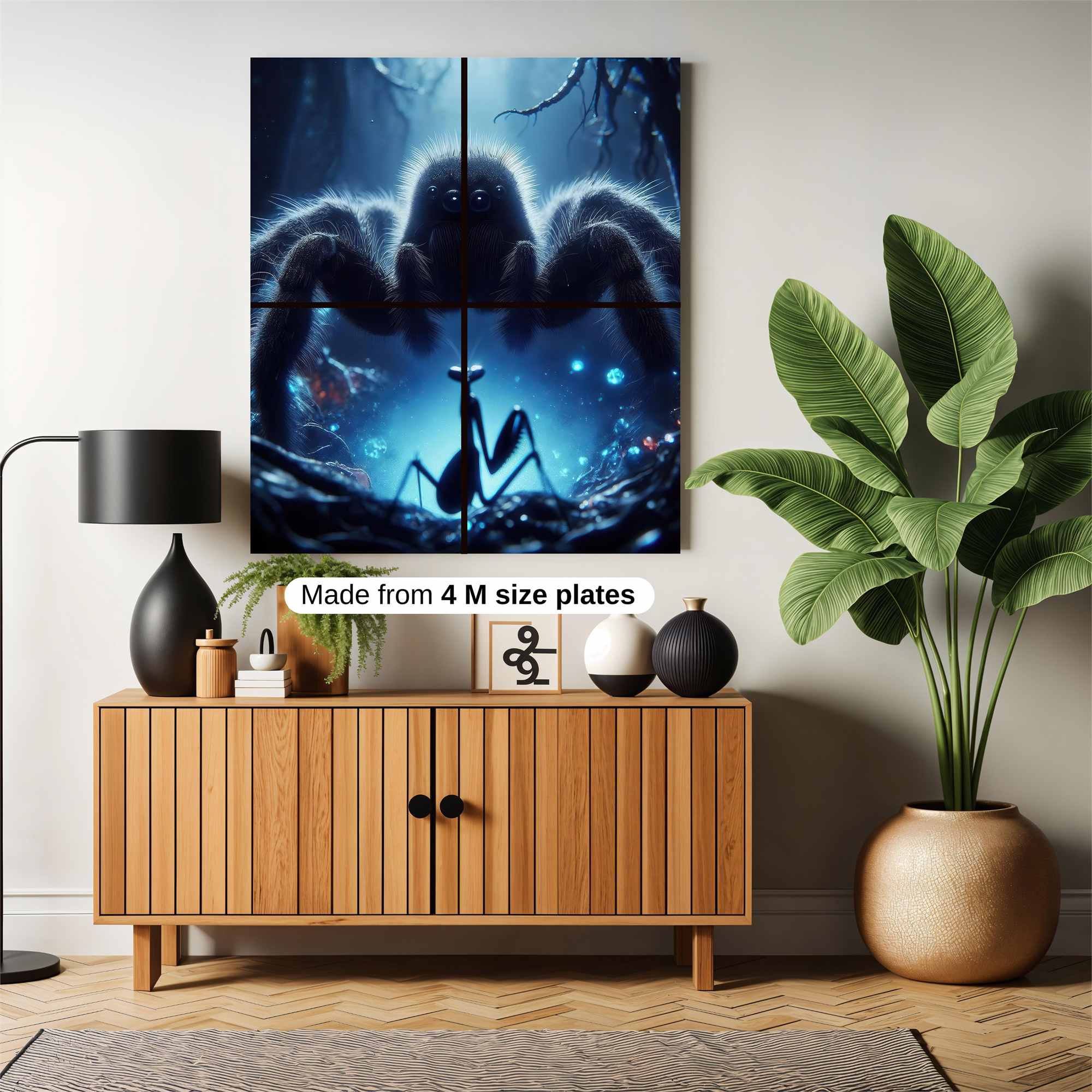 Spider Enigma Safe Wall Magnetic / M