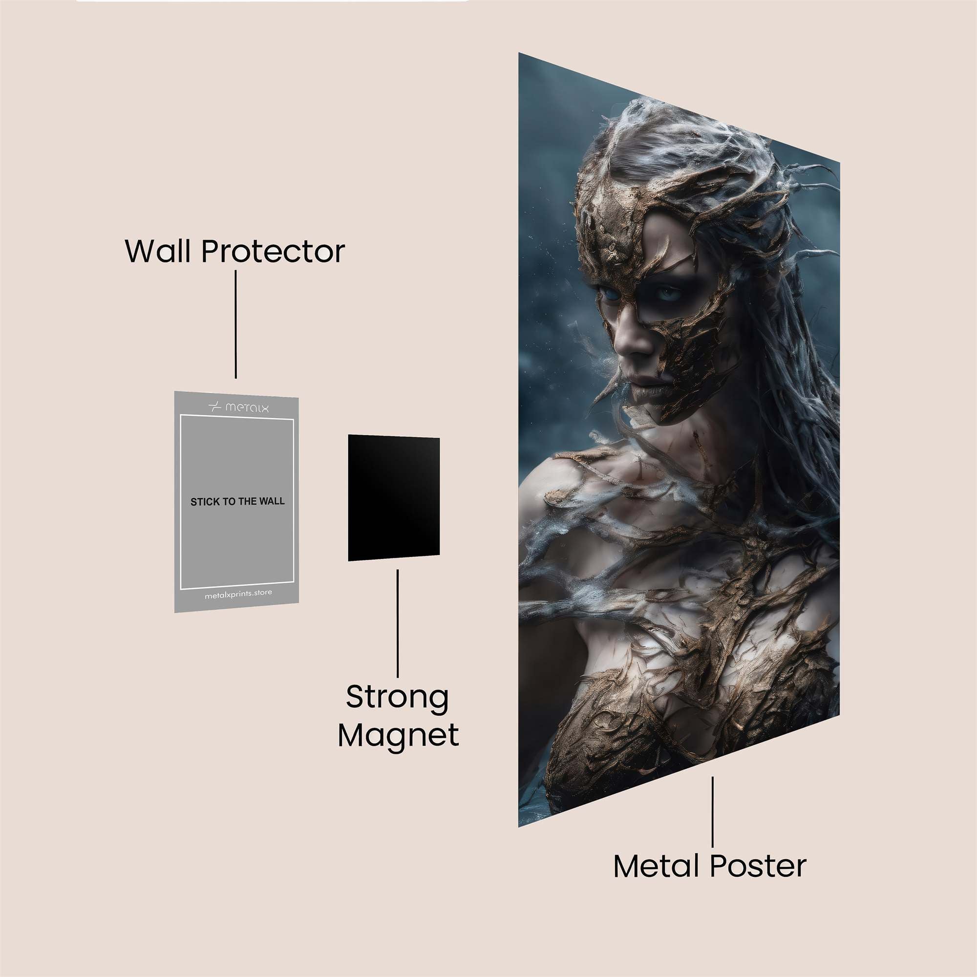 Forest Enigma Safe Wall Magnetic / M