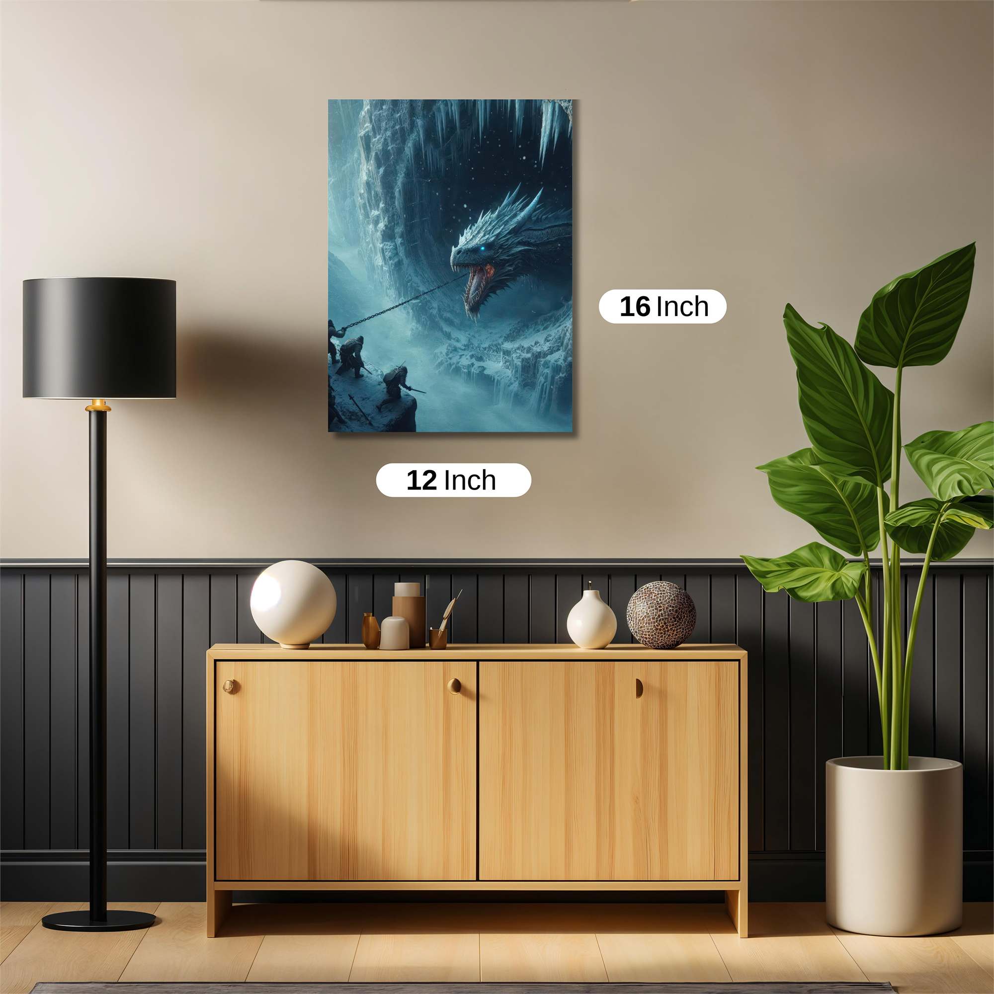 Viserion Unleashed Safe Wall Magnetic / M