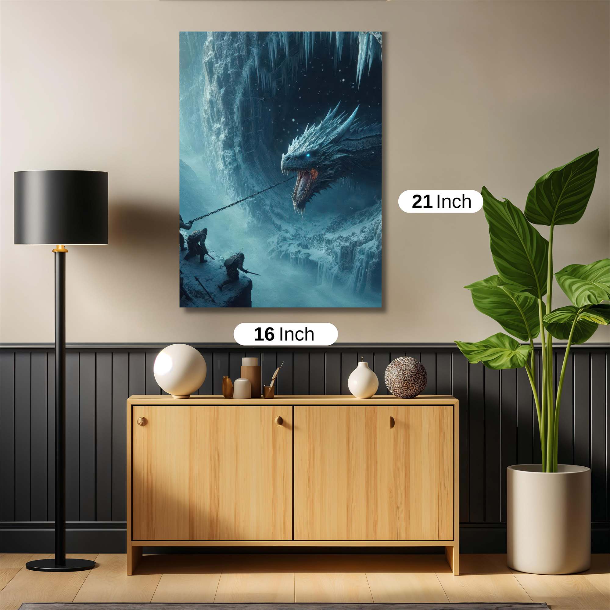 Viserion Unleashed Safe Wall Magnetic / M