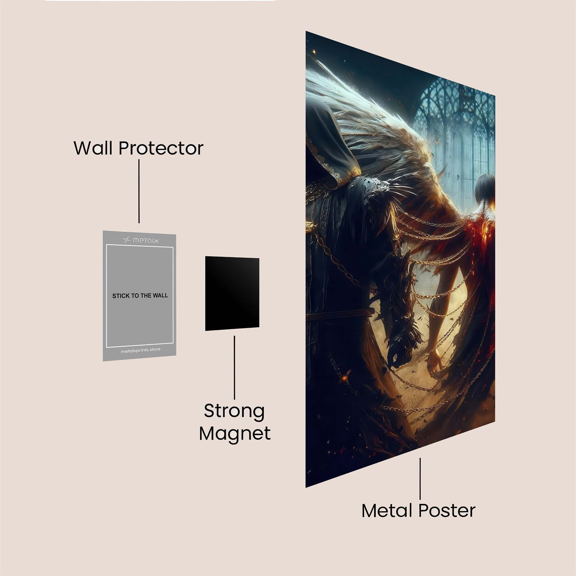 Angel's Torment Safe Wall Magnetic / M