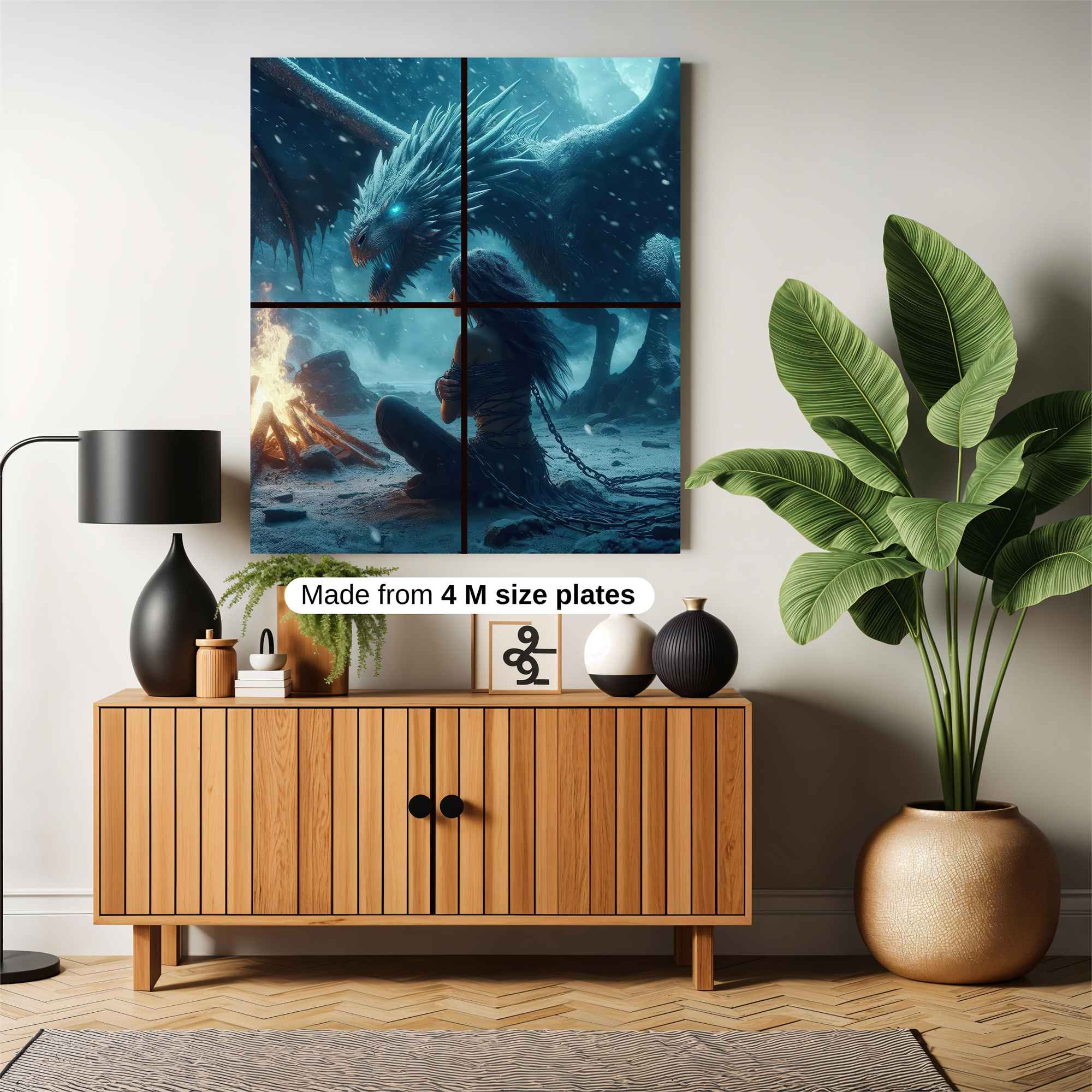 Viserion Frostbound Safe Wall Magnetic / M