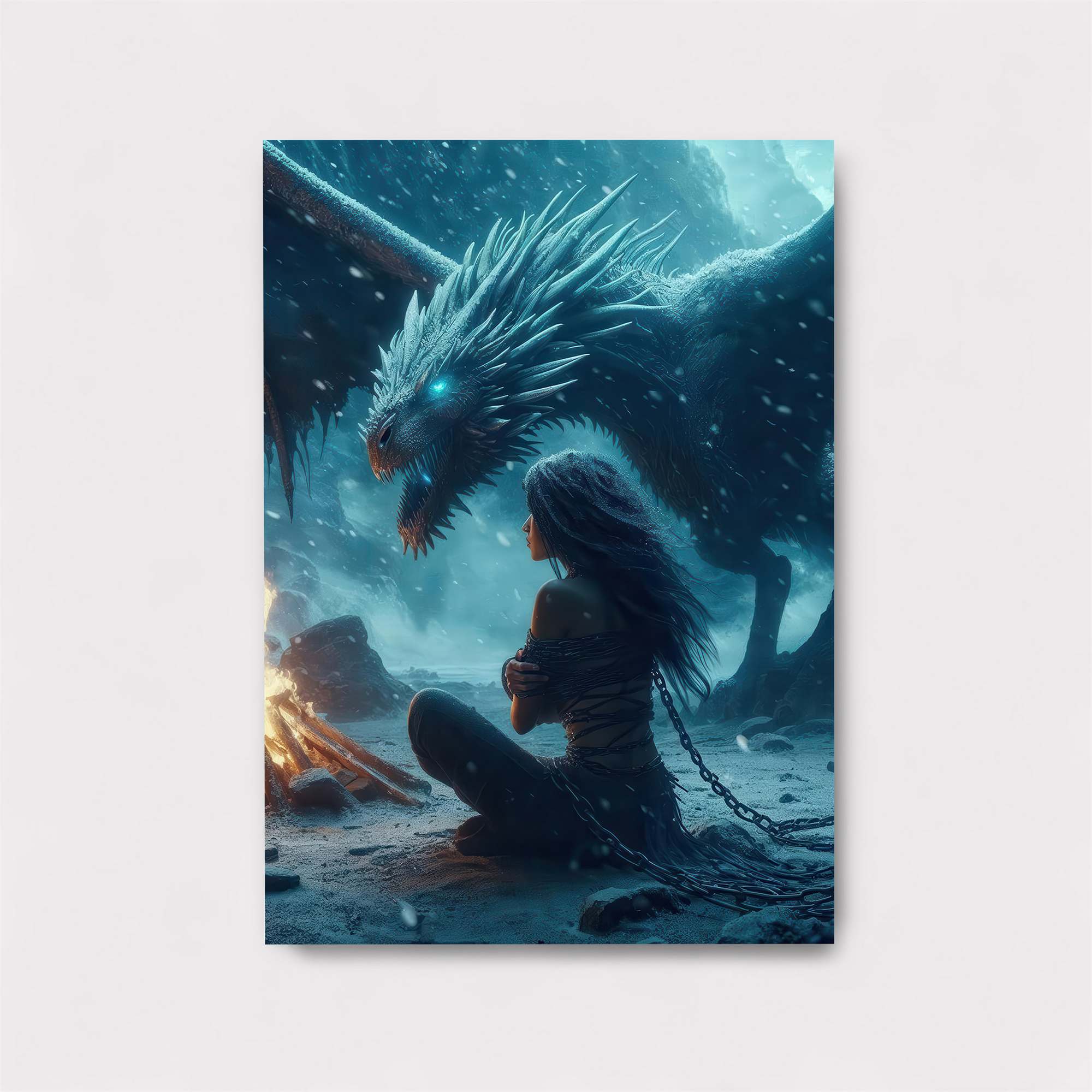 Viserion Frostbound Safe Wall Magnetic / M