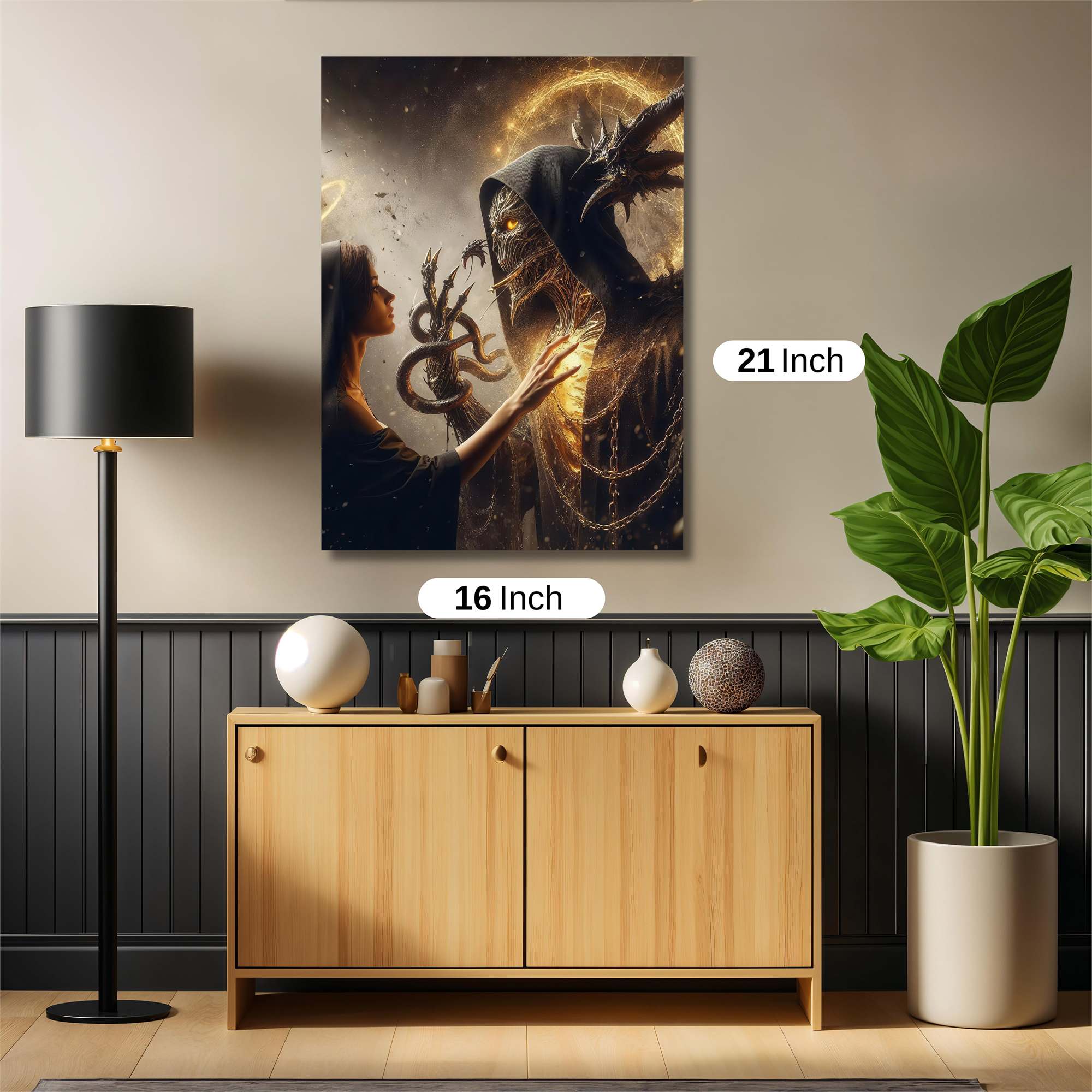 Daemon Whisper Safe Wall Magnetic / M