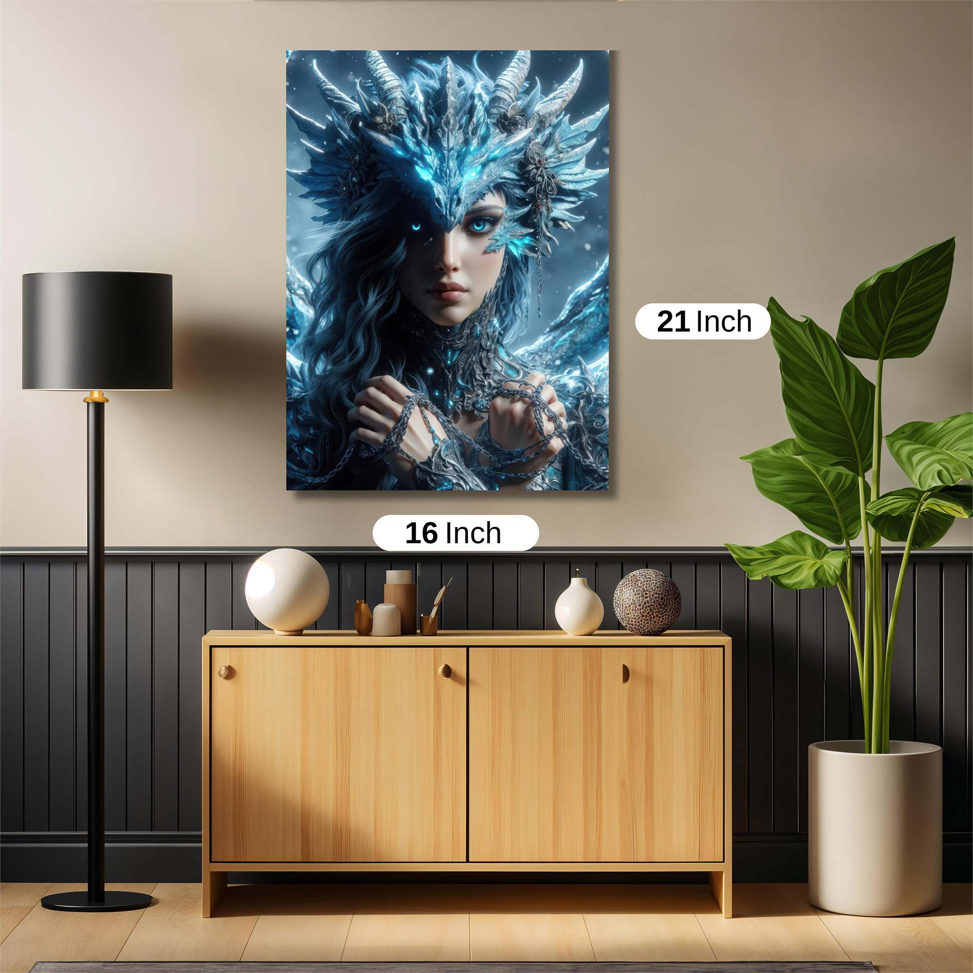 Dragon Enchantress Safe Wall Magnetic / M