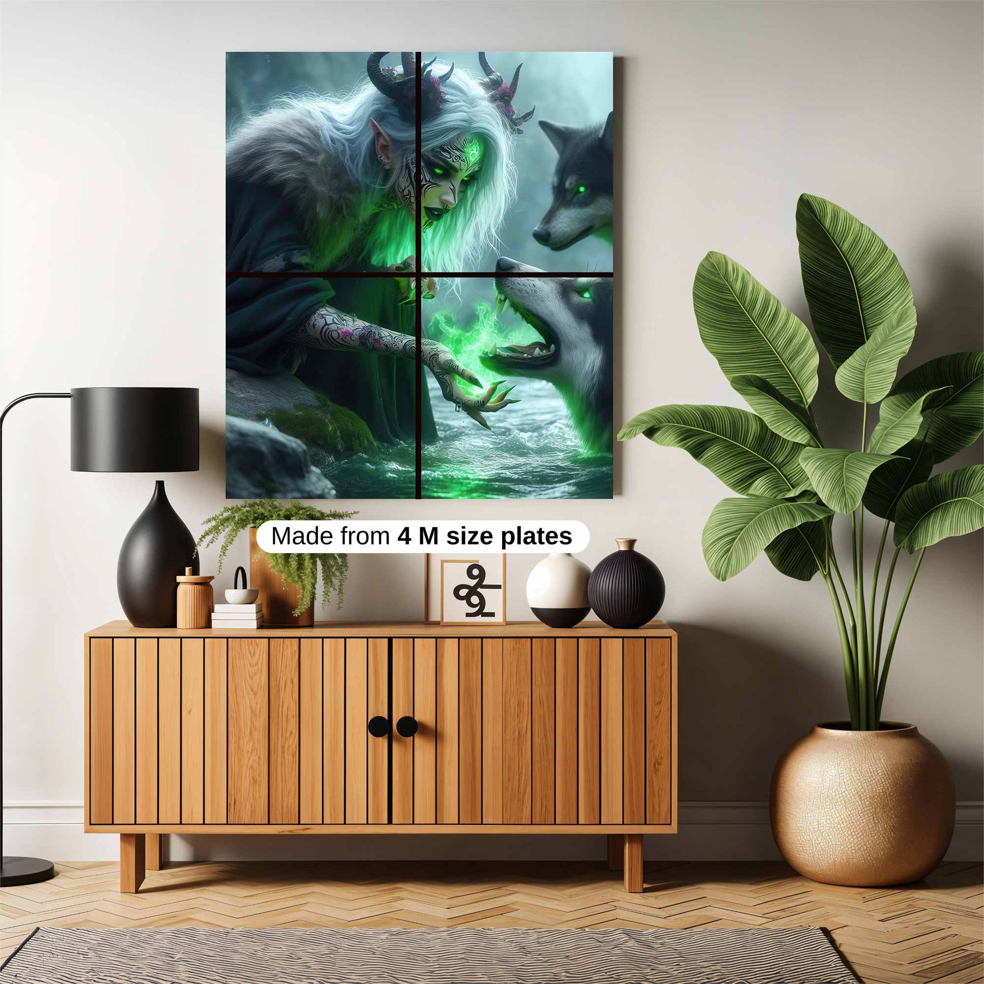 Elf Enchanter Safe Wall Magnetic / M