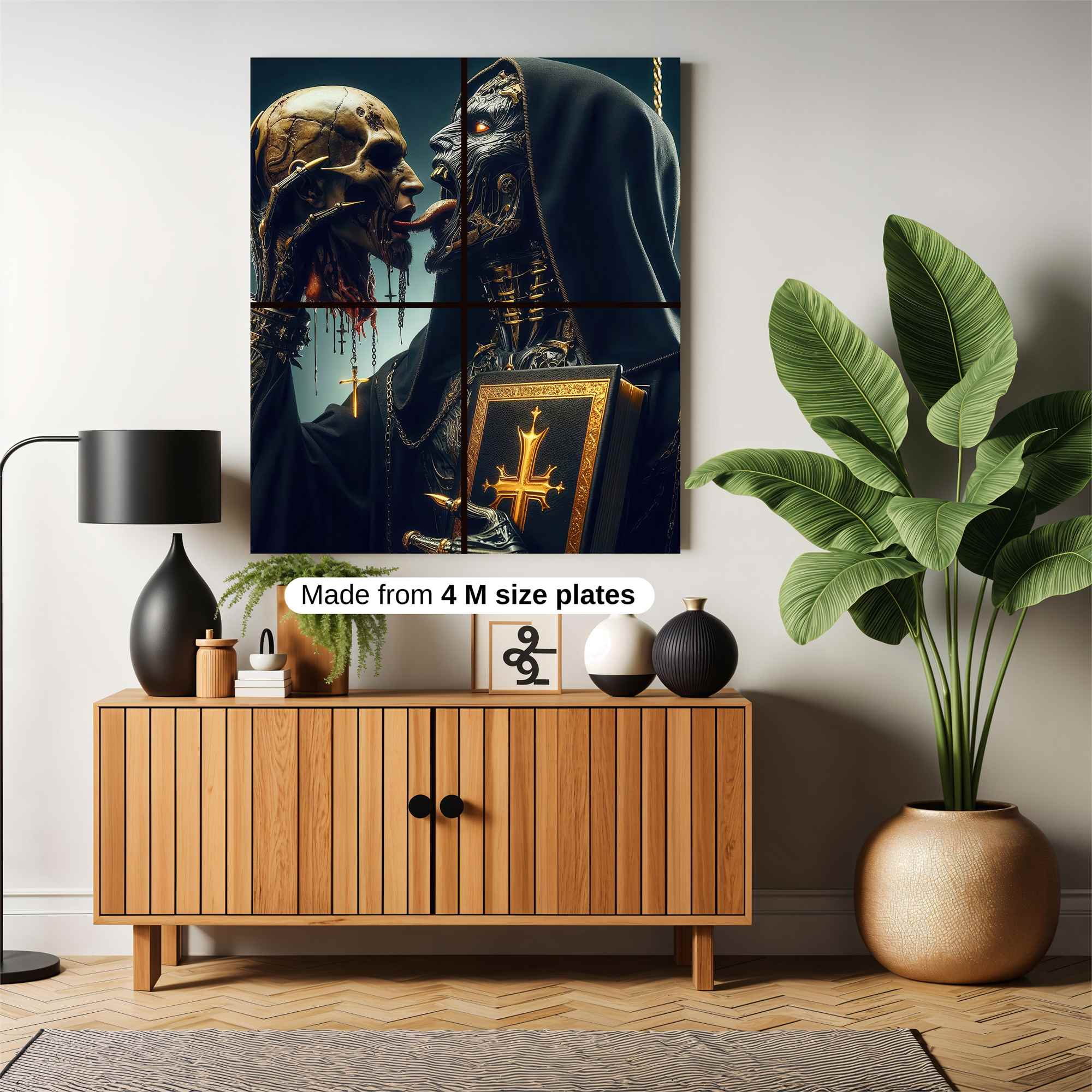 Death's Kiss Safe Wall Magnetic / M