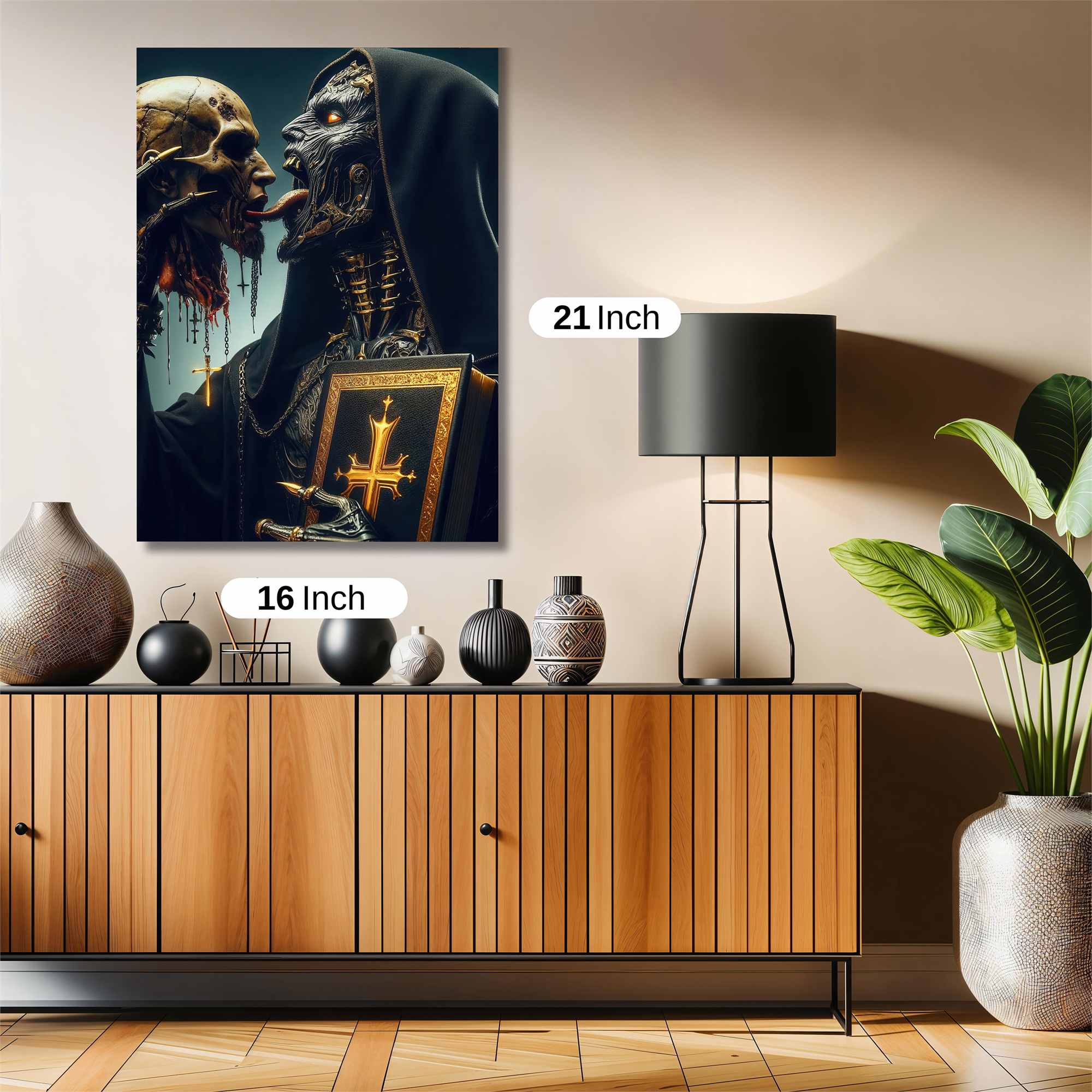 Death's Kiss Safe Wall Magnetic / M