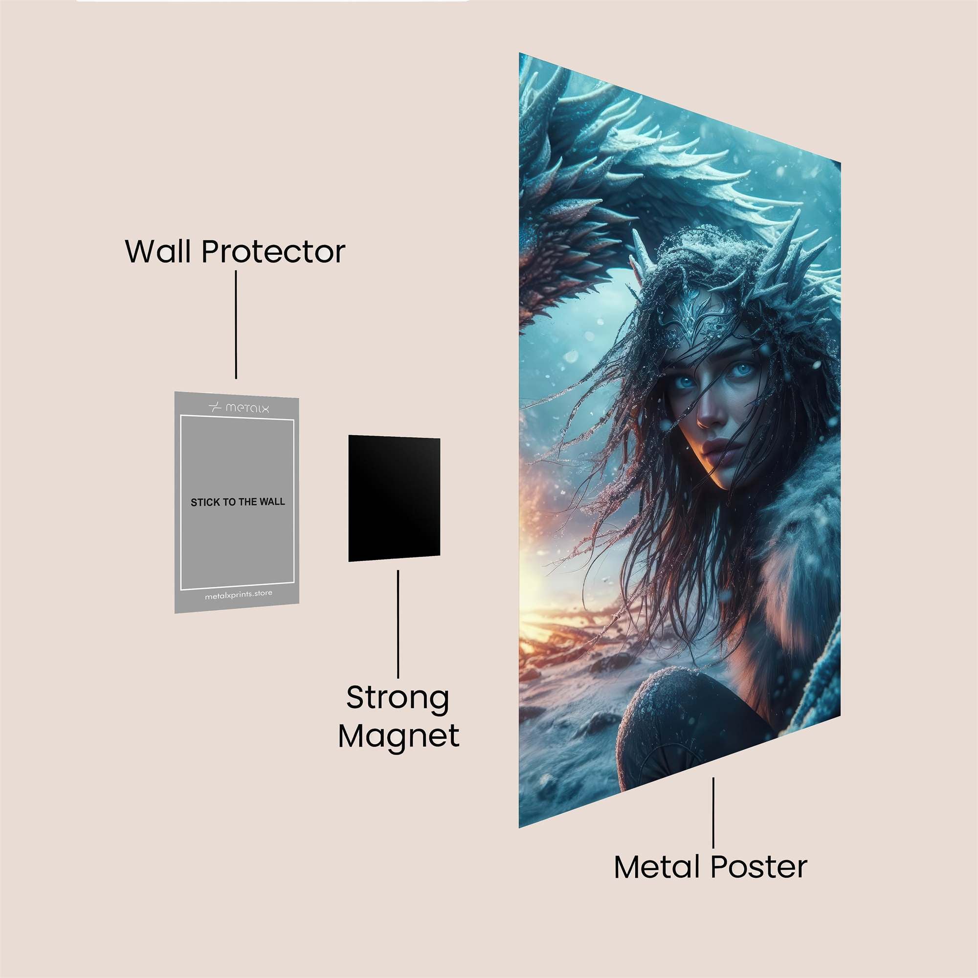 Dragon Whisper Safe Wall Magnetic / M