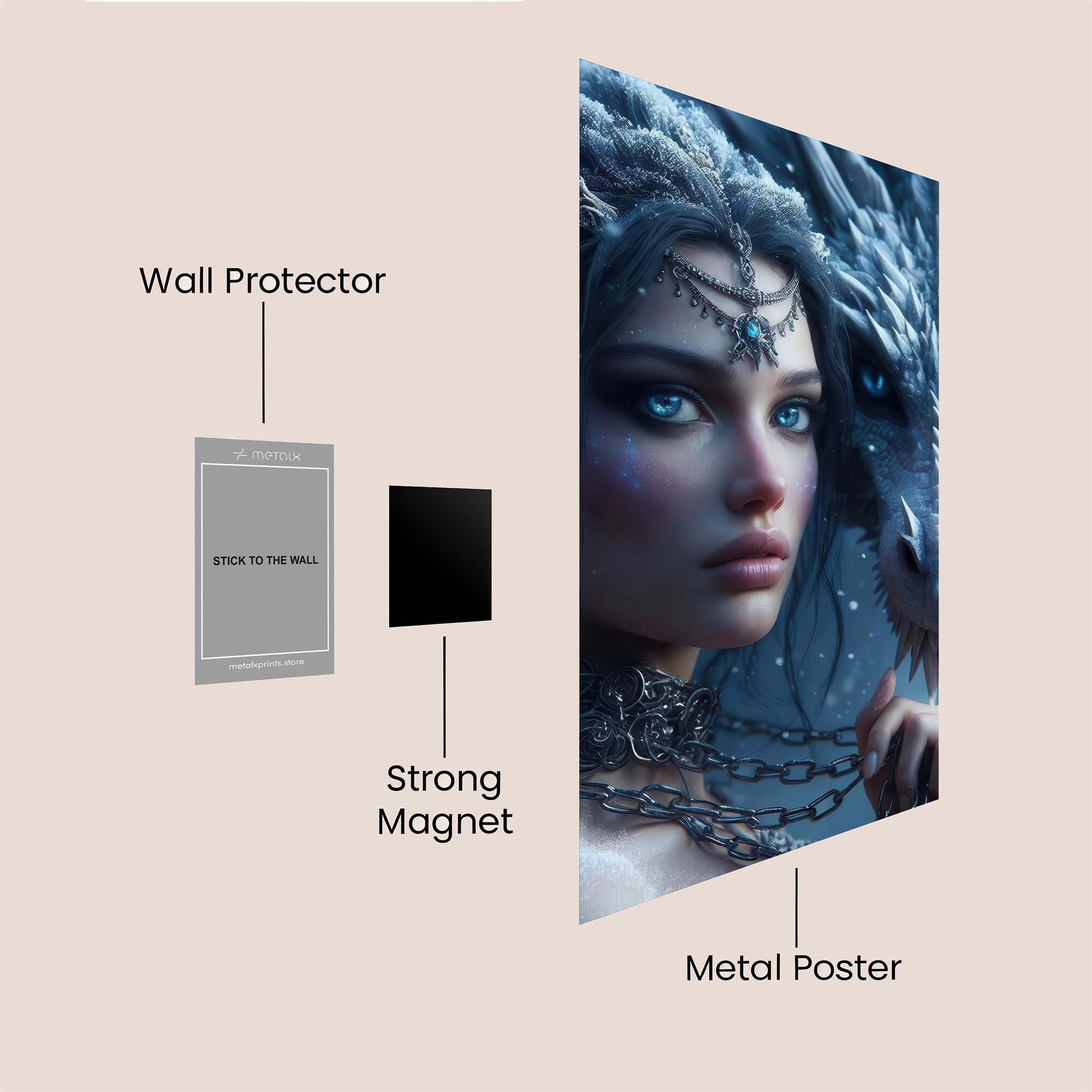 Frost Majesty Safe Wall Magnetic / M