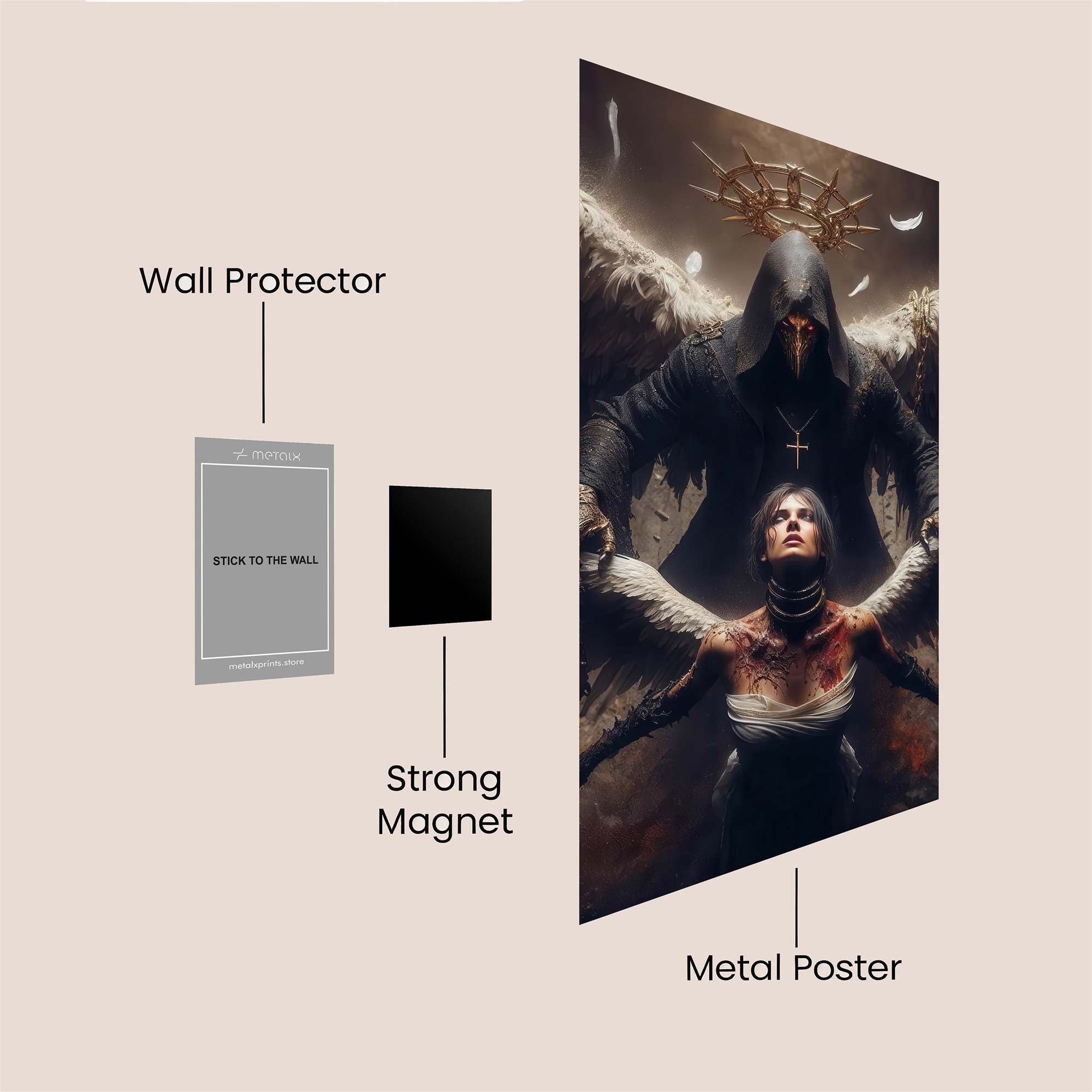 Angel's Torment Safe Wall Magnetic / M