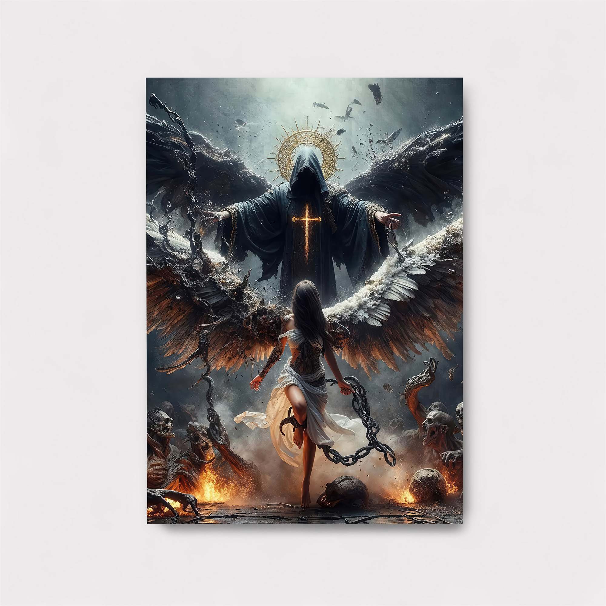 Angel's Wrath Safe Wall Magnetic / M